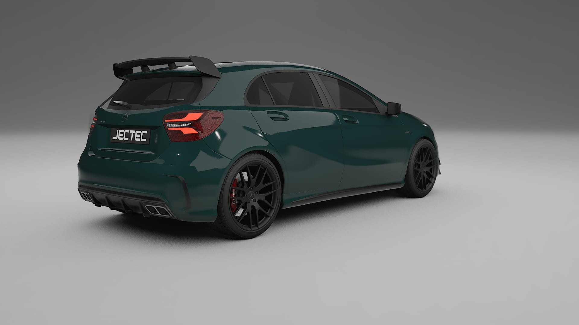 Mercedes A45 AMG W176 TPU Paint Protection Film | INFERNO Color Change PPF Full Pre-Cut Kit