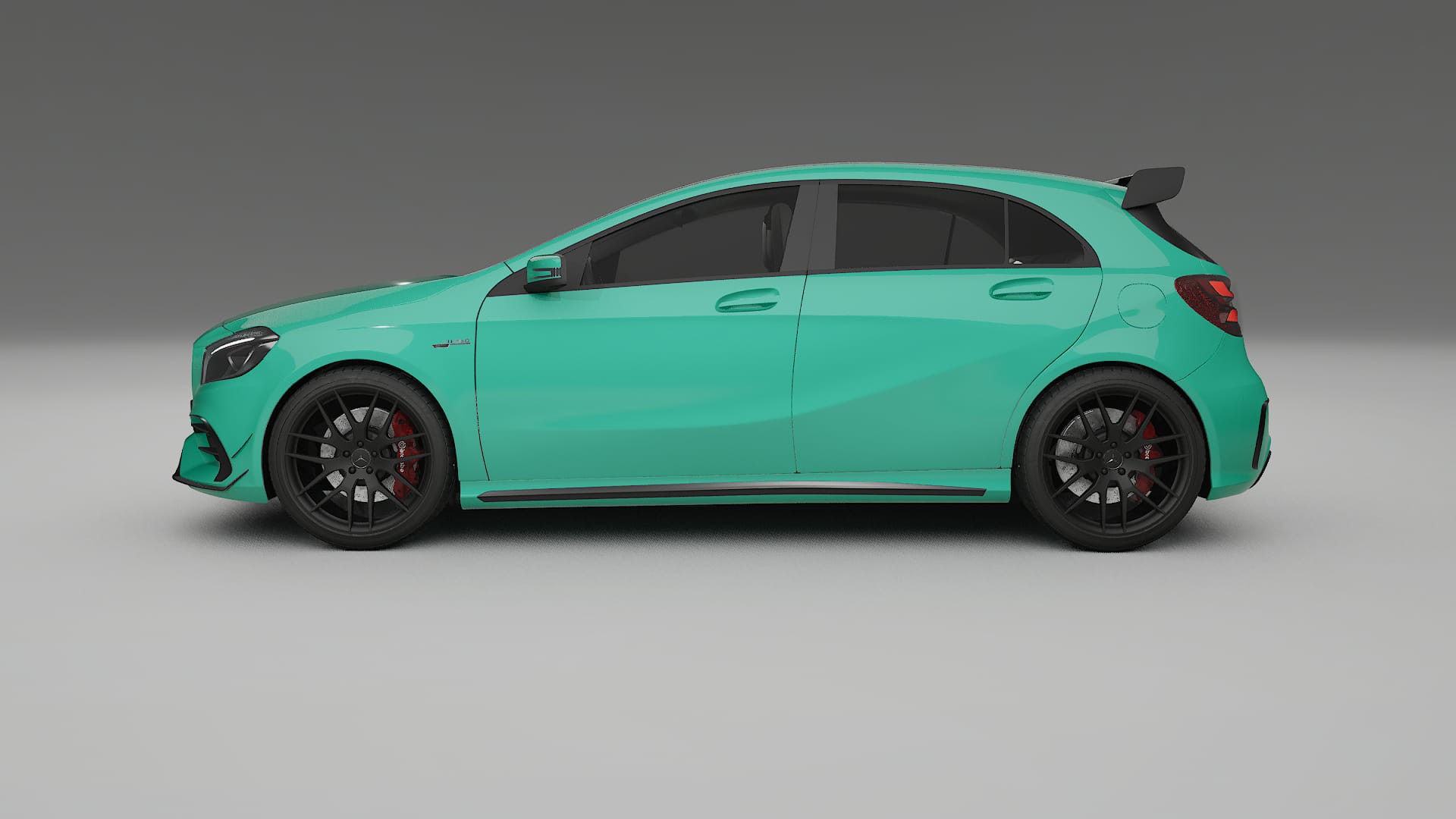 Mercedes A45 AMG W176 TPU Paint Protection Film | JEWEL Color Change PPF Full Pre-Cut Kit