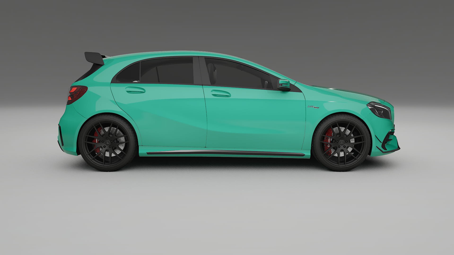 Mercedes A45 AMG W176 TPU Paint Protection Film | JEWEL Color Change PPF Full Pre-Cut Kit