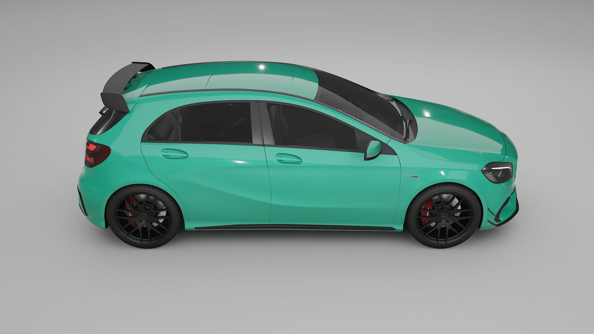 Mercedes A45 AMG W176 TPU Paint Protection Film | JEWEL Color Change PPF Full Pre-Cut Kit