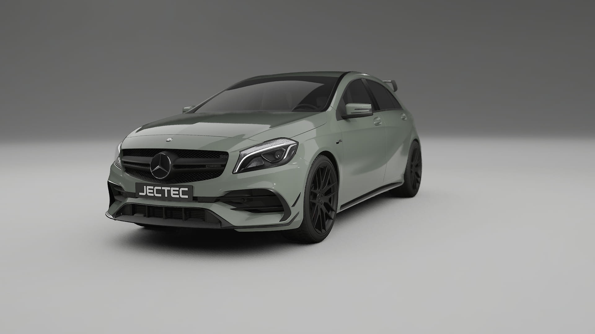 Mercedes A45 AMG W176 TPU Paint Protection Film | SLATE Color Change PPF Full Pre-Cut Kit