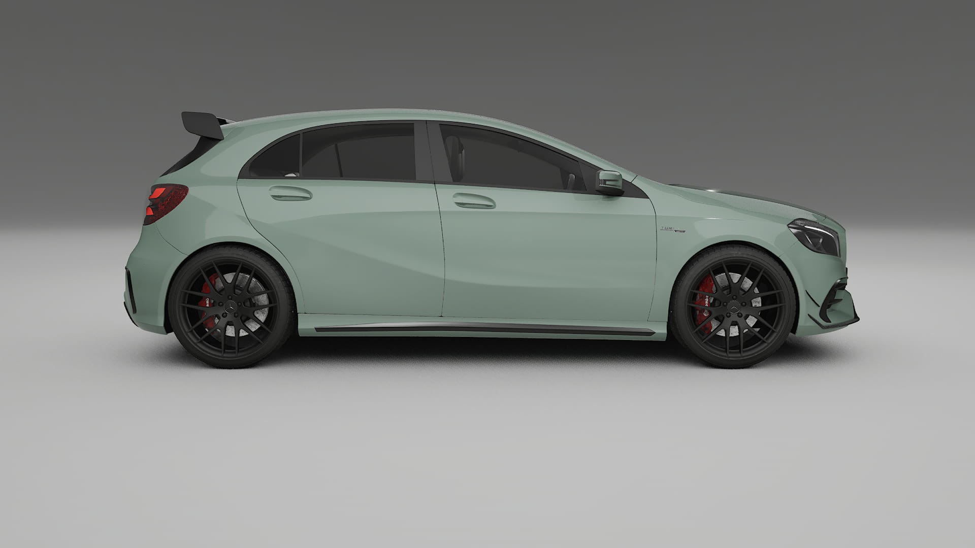 Mercedes A45 AMG W176 TPU Paint Protection Film | CINDER Color Change PPF Full Pre-Cut Kit