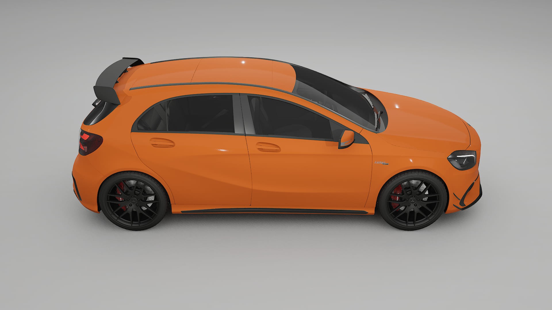 Mercedes A45 AMG W176 TPU Paint Protection Film | ROCKET Color Change PPF Full Pre-Cut Kit