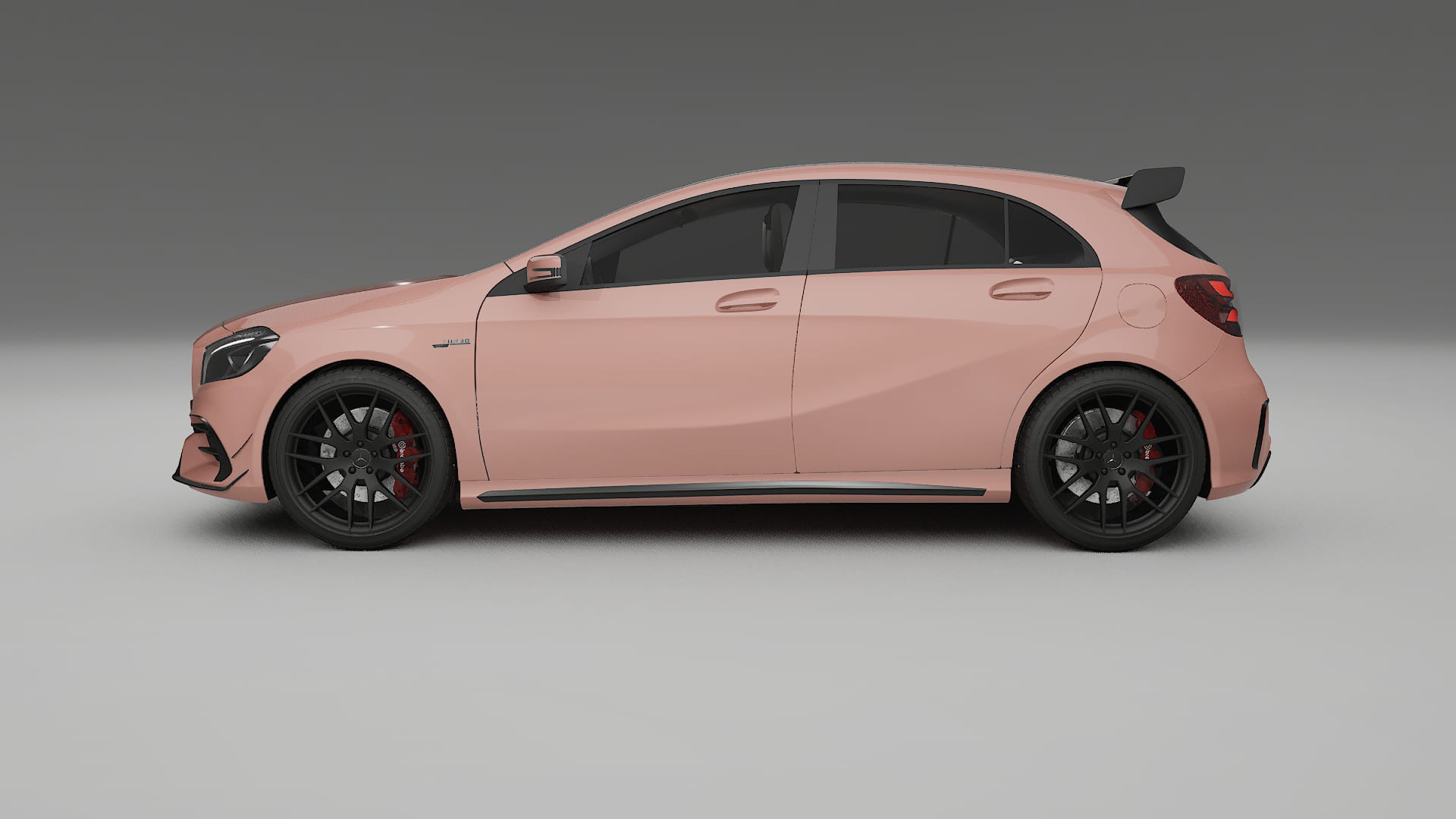 Mercedes A45 AMG W176 TPU Paint Protection Film | BLUSH Color Change PPF Full Pre-Cut Kit