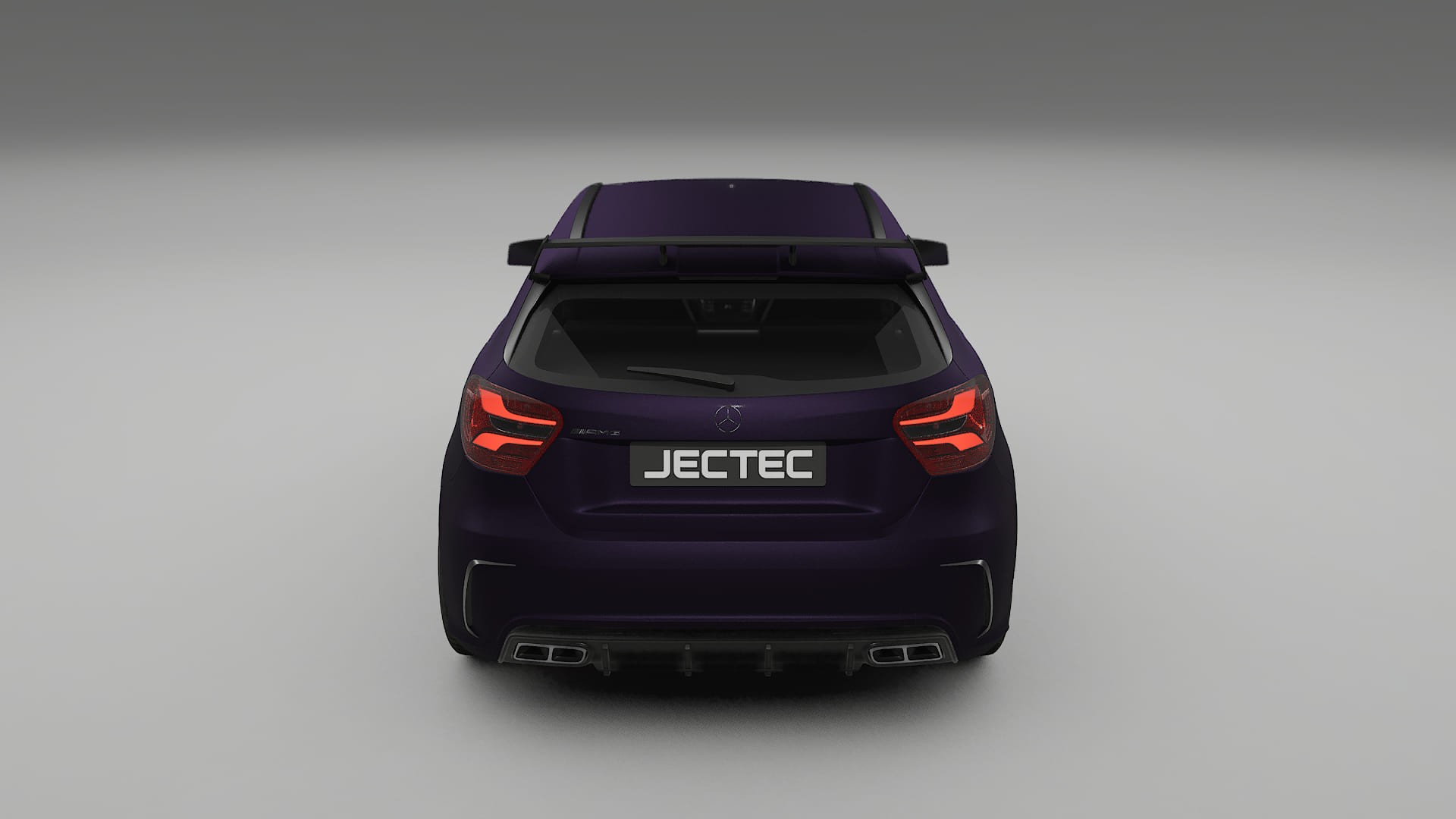 Mercedes A45 AMG W176 TPU Paint Protection Film | VIOLET Color Change PPF Full Pre-Cut Kit