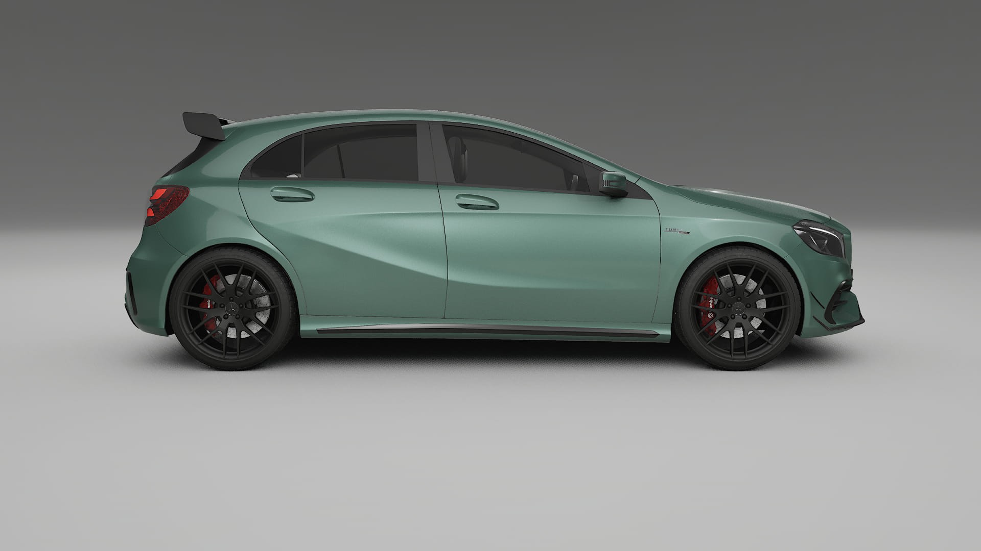 Mercedes A45 AMG W176 TPU Paint Protection Film | EVERGREEN Color Change PPF Full Pre-Cut Kit