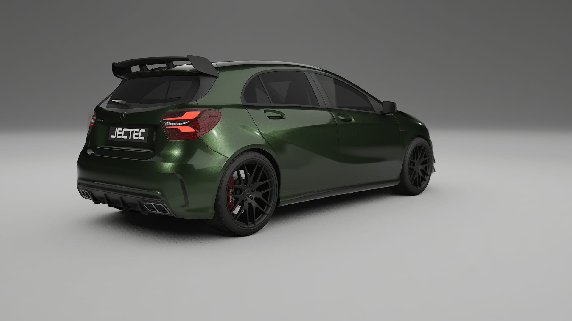 Mercedes A45 AMG W176 TPU Paint Protection Film | LAGOON Color Change PPF Full Pre-Cut Kit