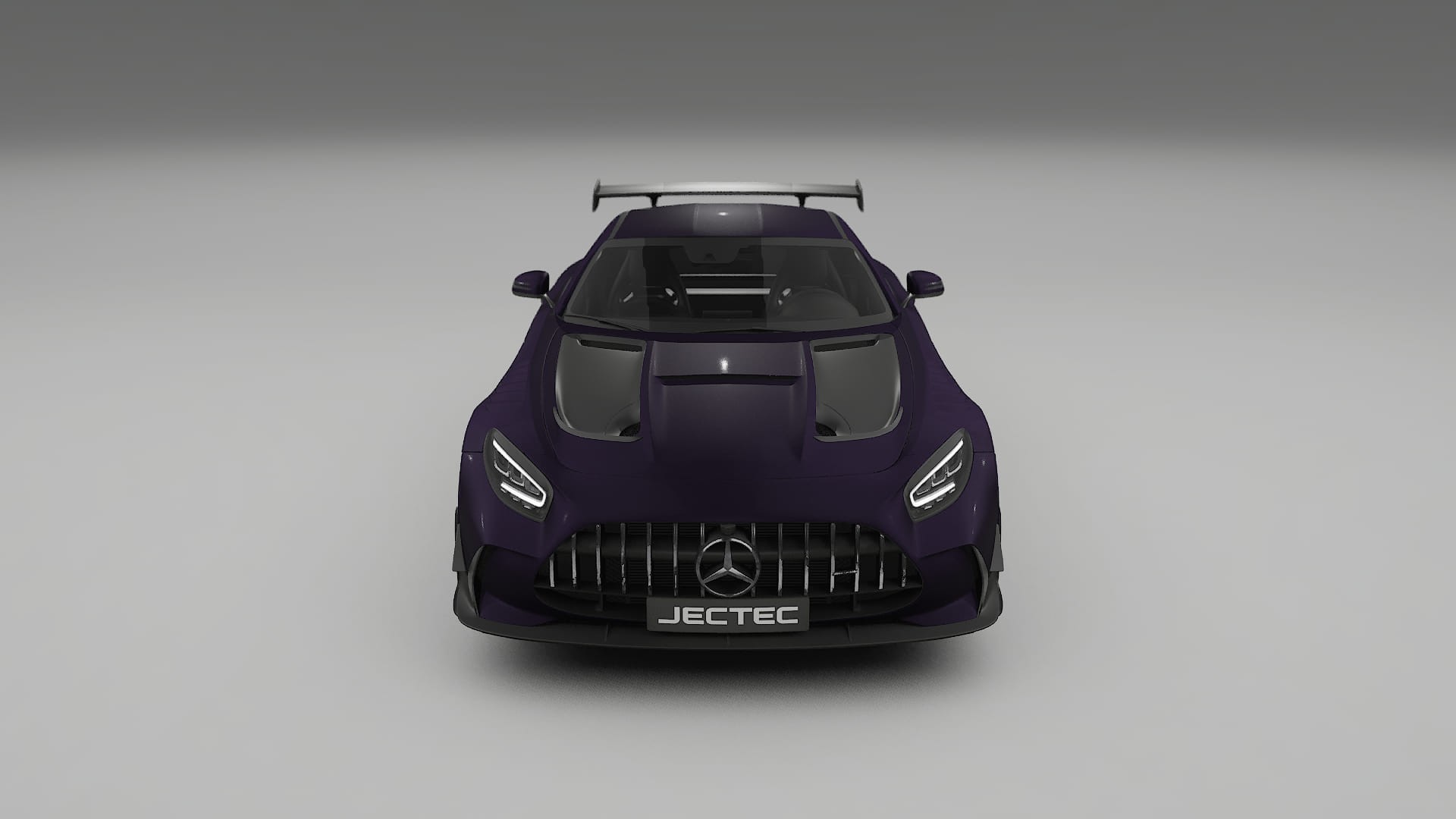 Mercedes AMG GT Black Series C192 Coupe TPU Paint Protection Film | VIOLET Color Change PPF Full Pre-Cut Kit