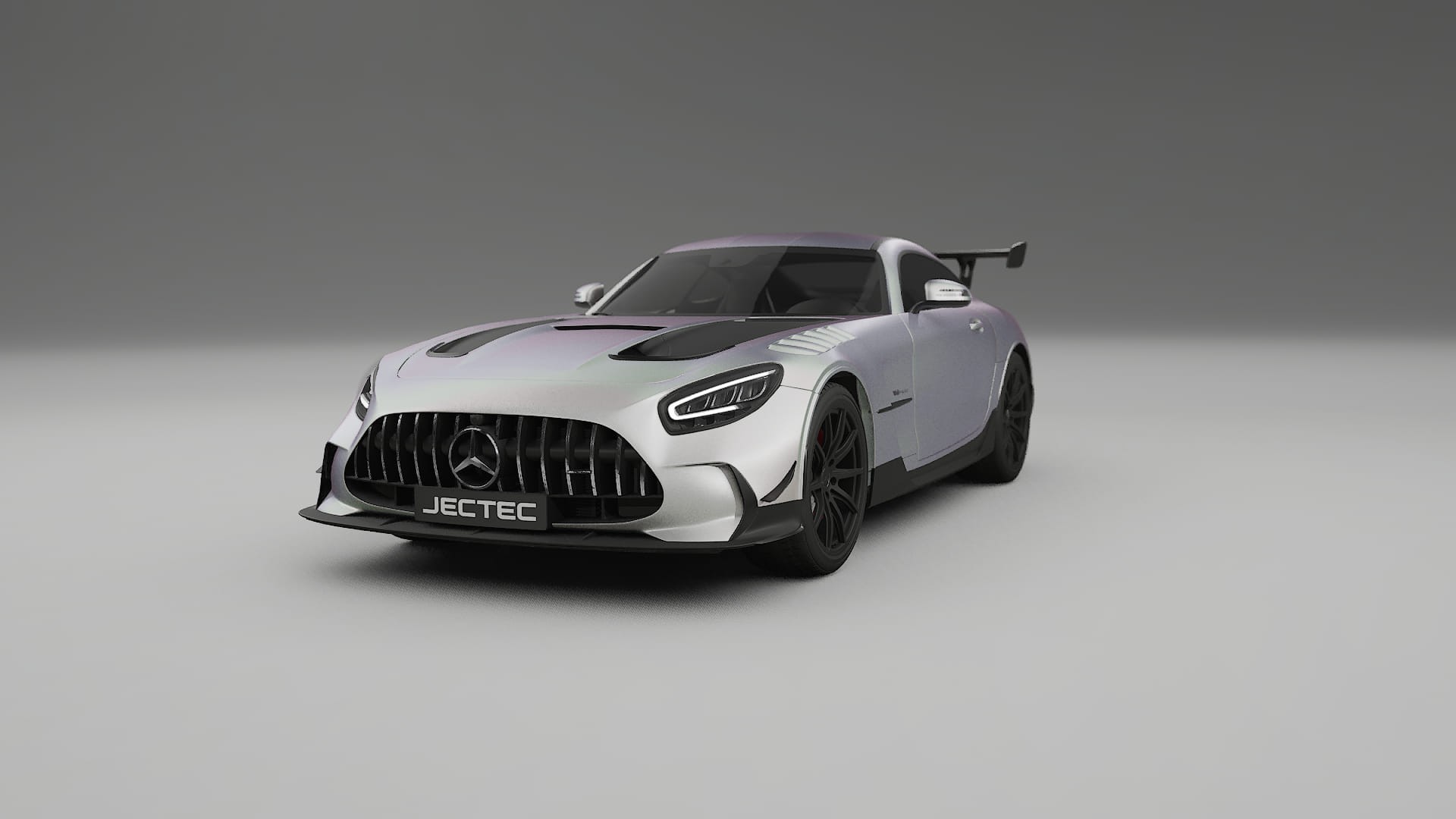 Mercedes AMG GT Black Series C192 Coupe TPU Paint Protection Film | NEBULA Color Change PPF Full Pre-Cut Kit