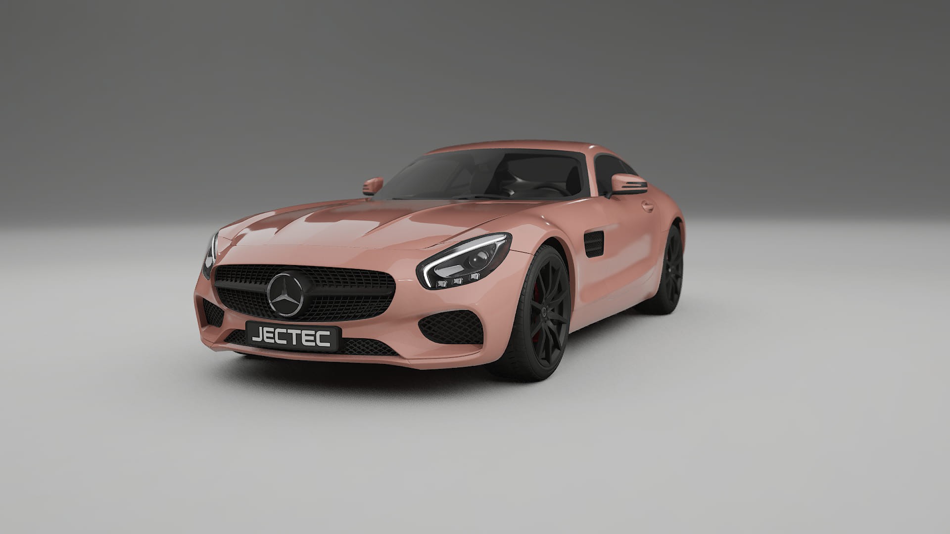 Mercedes AMG GT C190 Coupe TPU Paint Protection Film | BLUSH Color Change PPF Full Pre-Cut Kit