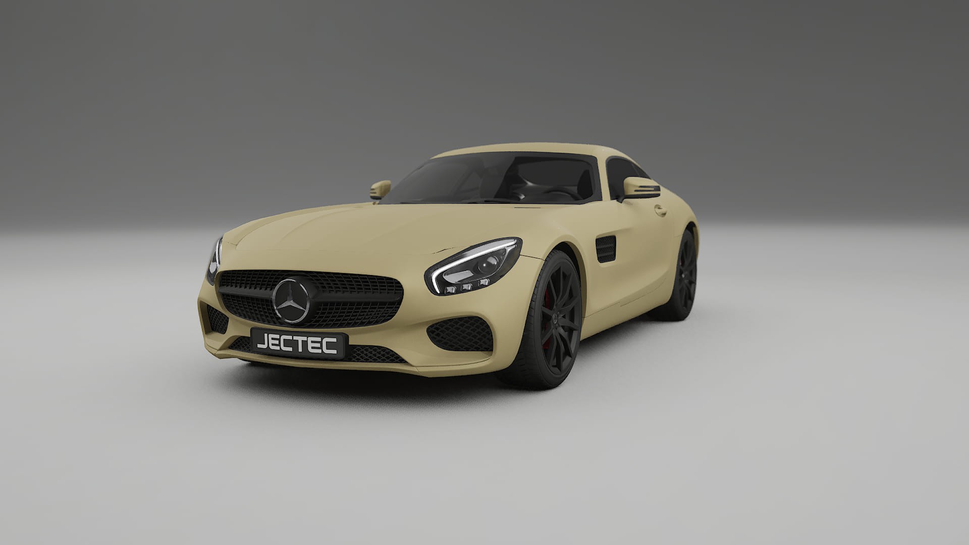 Mercedes AMG GT C190 Coupe TPU Paint Protection Film | SAND Color Change PPF Full Pre-Cut Kit
