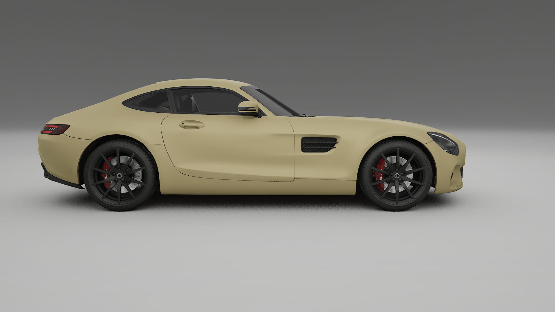 Mercedes AMG GT C190 Coupe TPU Paint Protection Film | SAND Color Change PPF Full Pre-Cut Kit