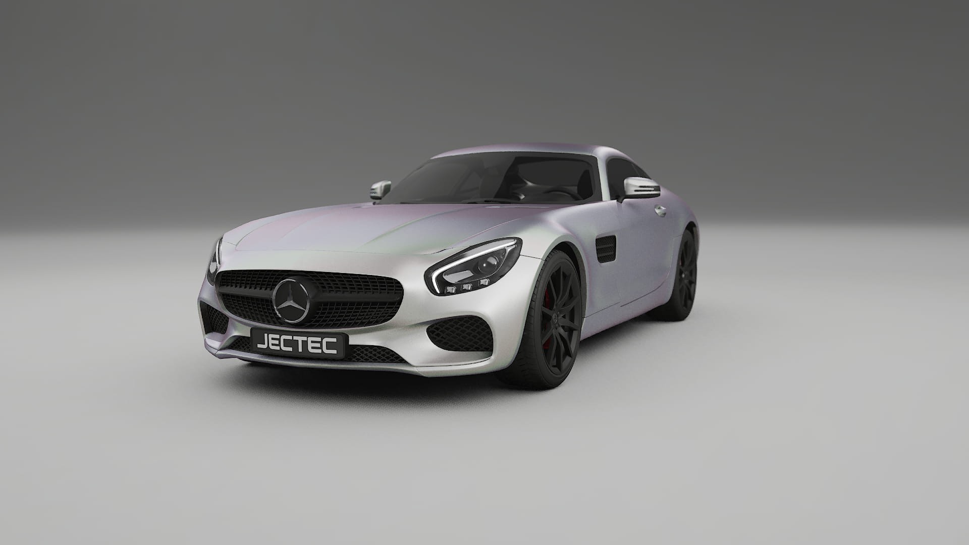 Mercedes AMG GT C190 Coupe TPU Paint Protection Film | NEBULA Color Change PPF Full Pre-Cut Kit