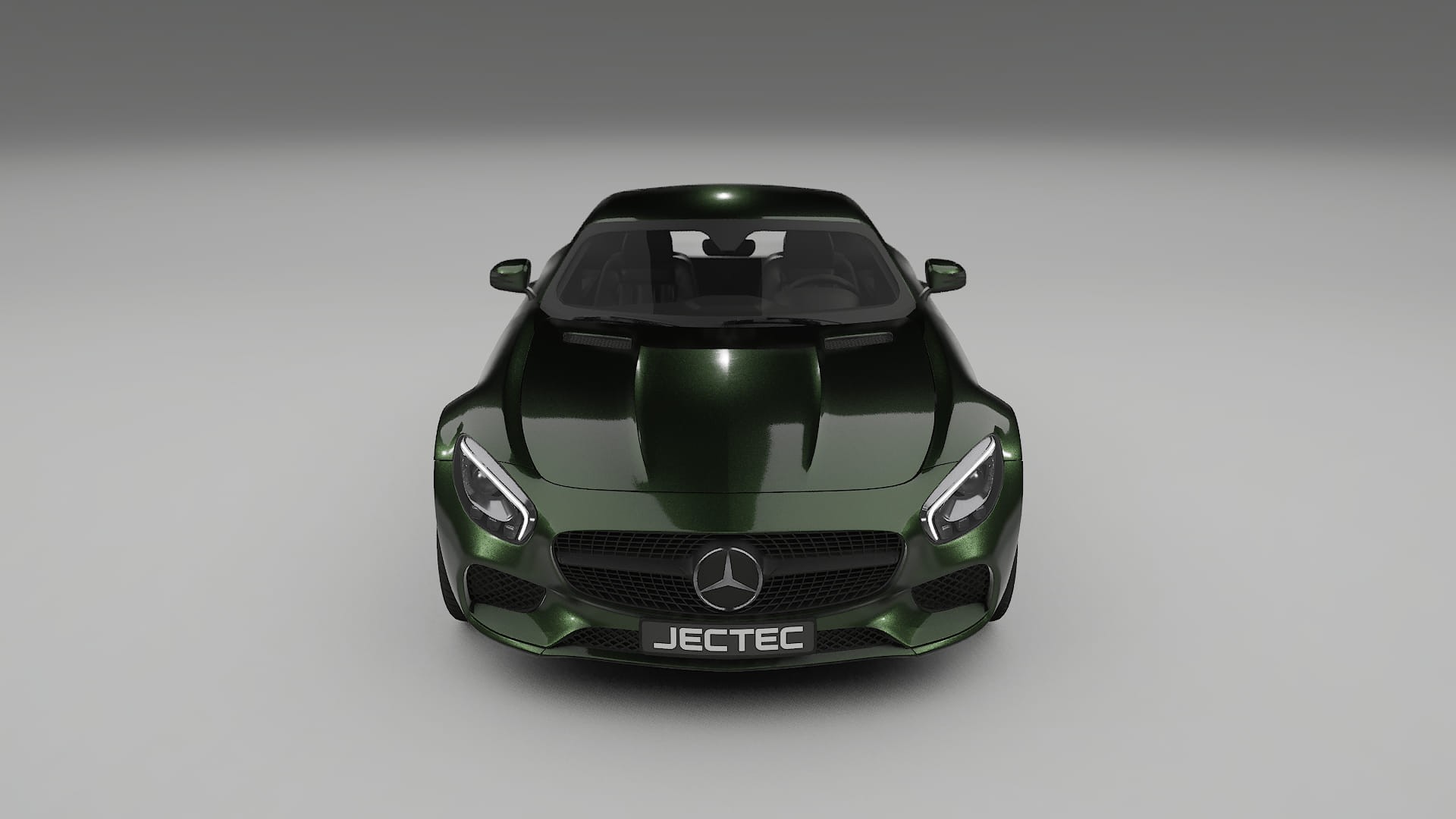 Mercedes AMG GT C190 Coupe TPU Paint Protection Film | LAGOON Color Change PPF Full Pre-Cut Kit