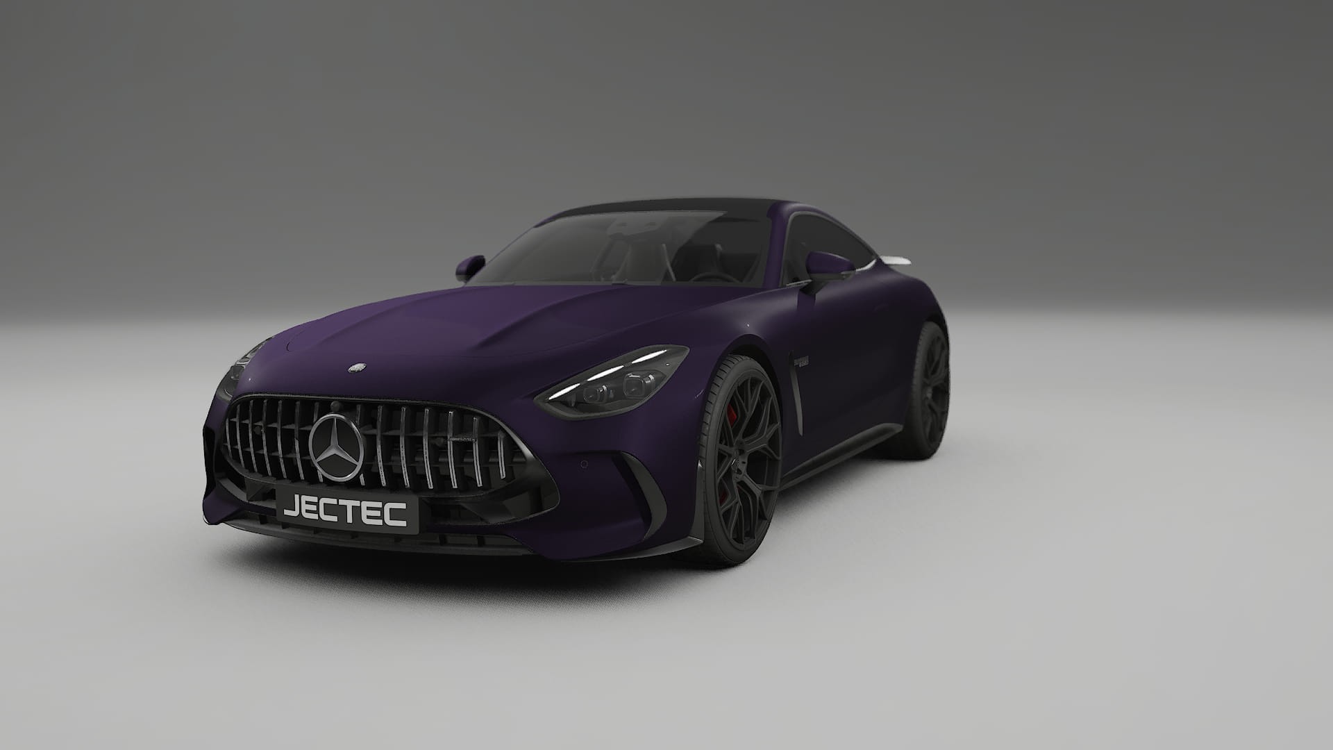 Mercedes AMG GT Coupe C192 TPU Paint Protection Film | VIOLET Color Change PPF Full Pre-Cut Kit