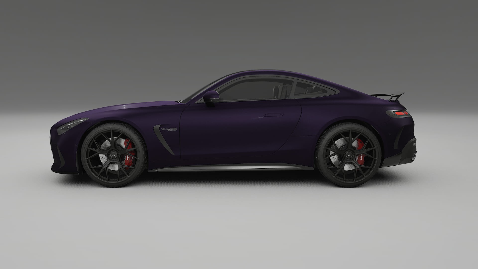 Mercedes AMG GT Coupe C192 TPU Paint Protection Film | VIOLET Color Change PPF Full Pre-Cut Kit