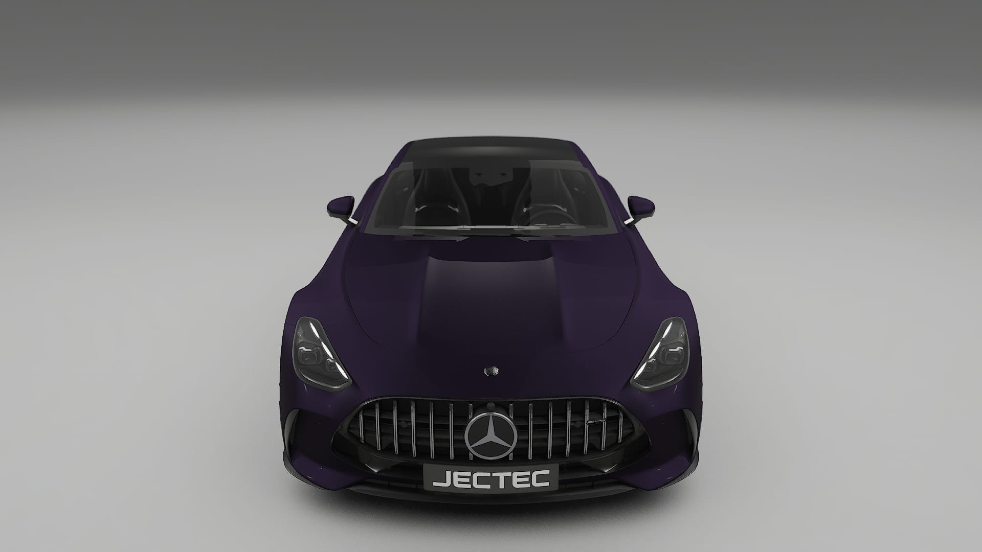 Mercedes AMG GT Coupe C192 TPU Paint Protection Film | VIOLET Color Change PPF Full Pre-Cut Kit