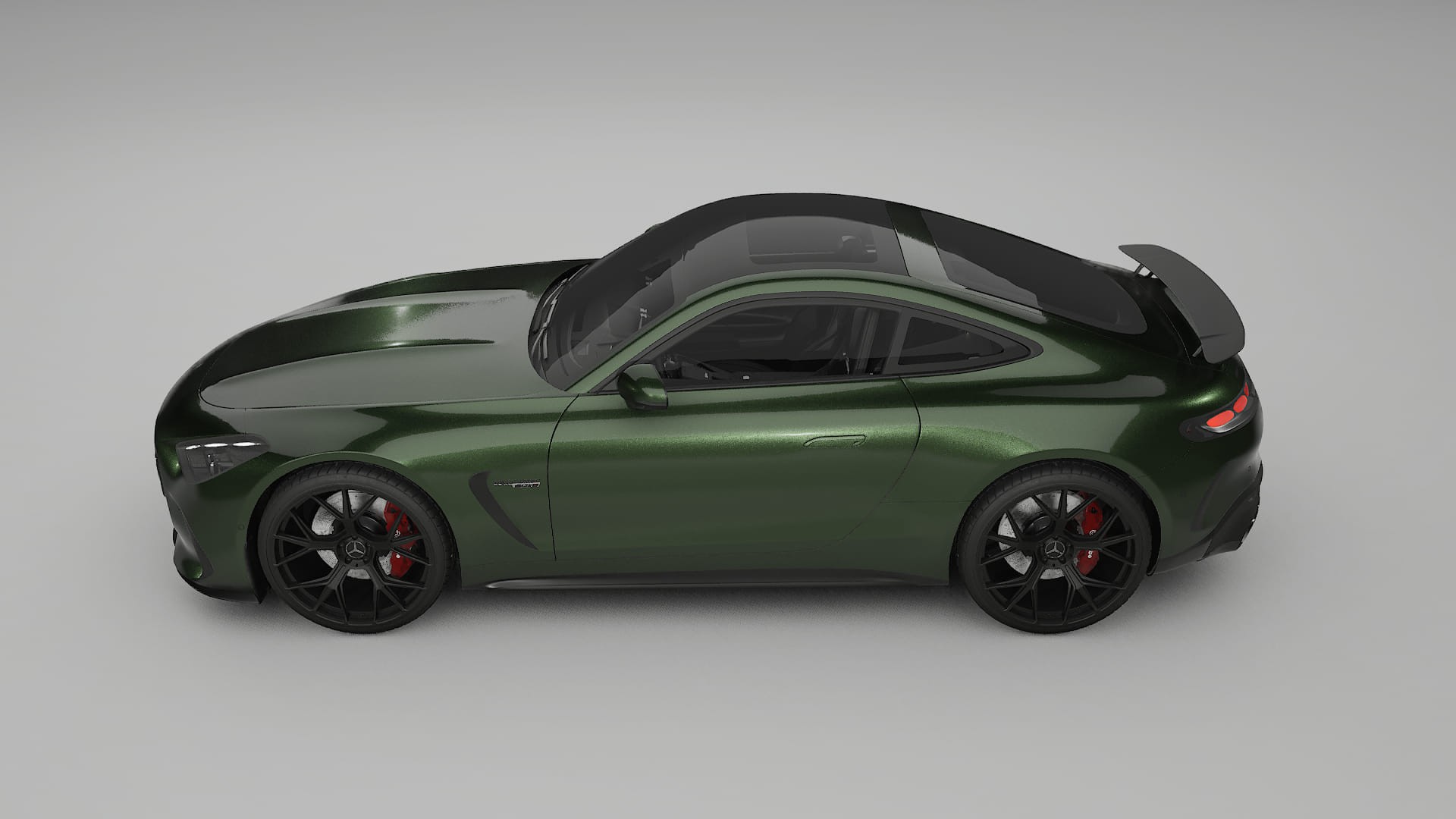 Mercedes AMG GT Coupe C192 TPU Paint Protection Film | LAGOON Color Change PPF Full Pre-Cut Kit