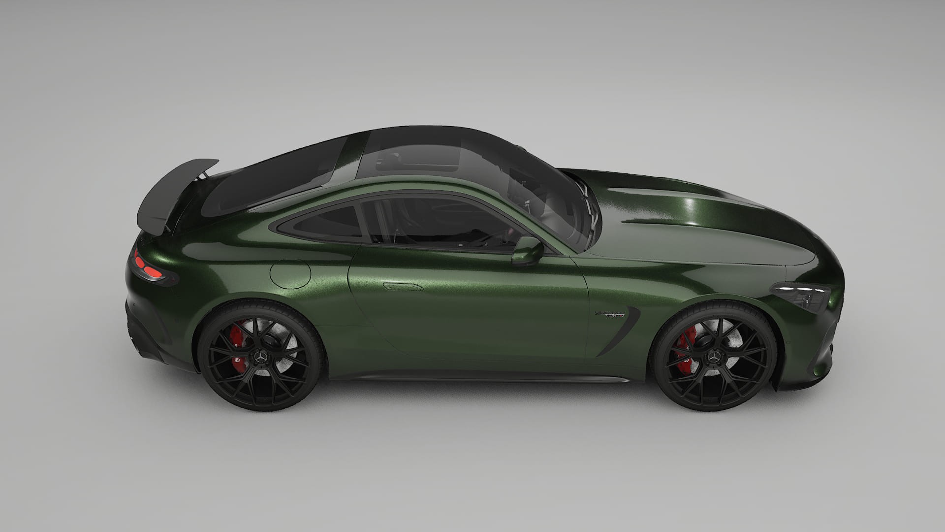 Mercedes AMG GT Coupe C192 TPU Paint Protection Film | LAGOON Color Change PPF Full Pre-Cut Kit