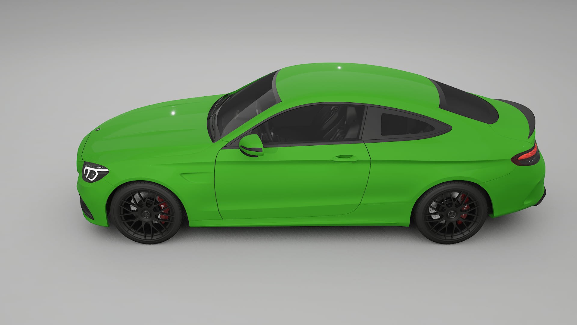 Mercedes C63 AMG W205 Coupe TPU Paint Protection Film | VENOM Color Change PPF Full Pre-Cut Kit