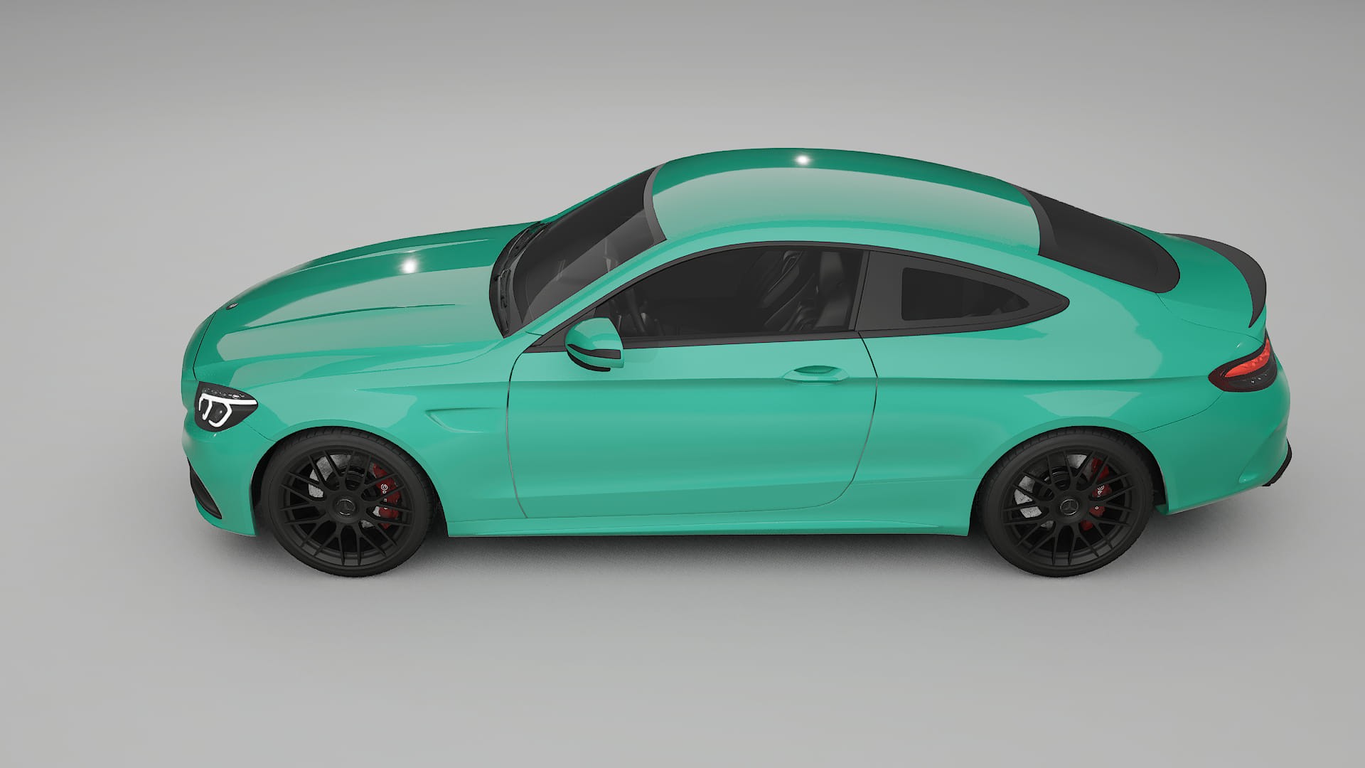 Mercedes C63 AMG W205 Coupe TPU Paint Protection Film | JEWEL Color Change PPF Full Pre-Cut Kit