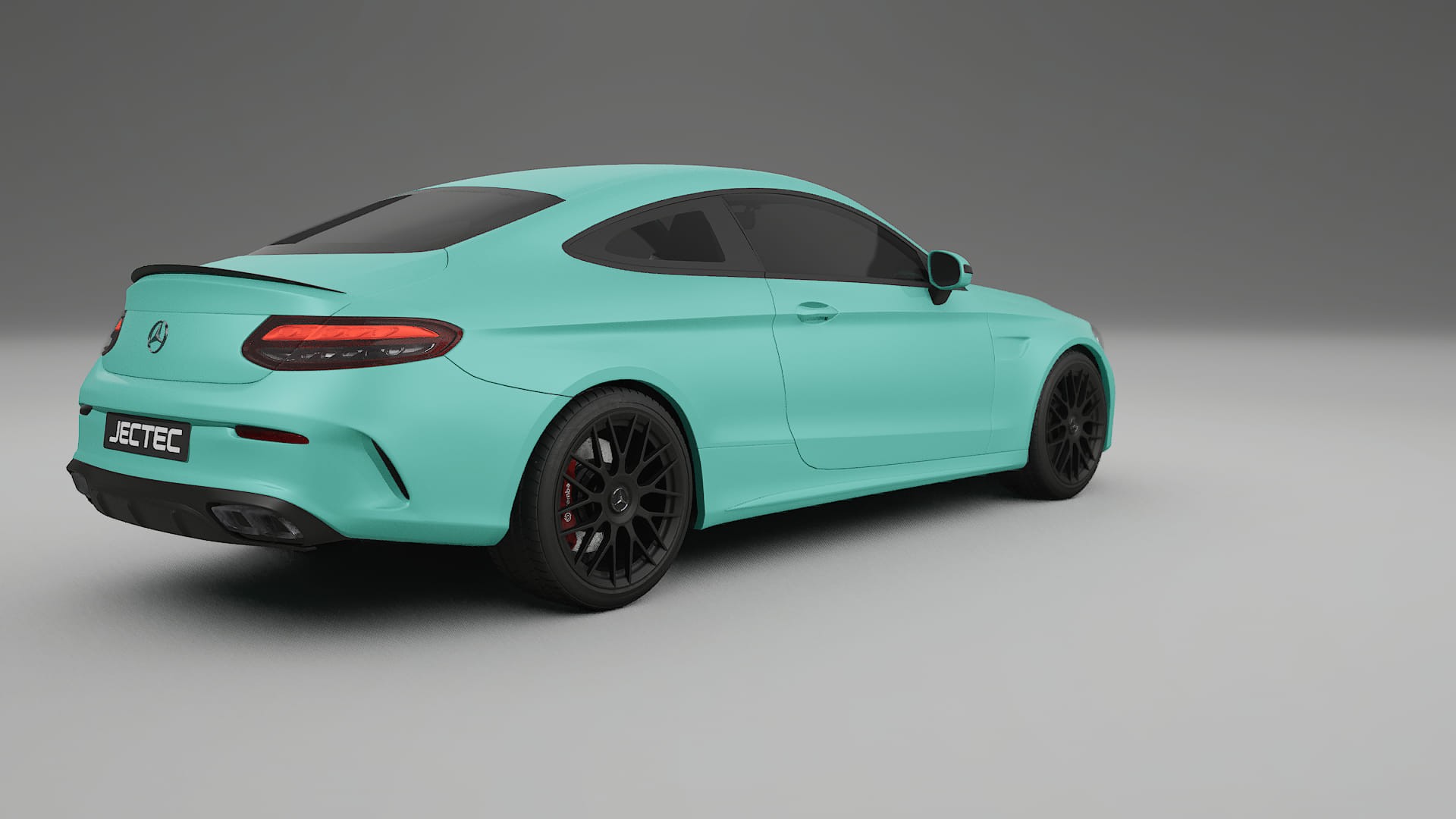 Mercedes C63 AMG W205 Coupe TPU Paint Protection Film | FROST Color Change PPF Full Pre-Cut Kit