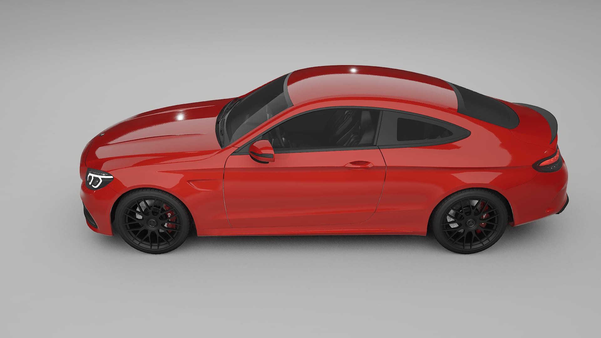 Mercedes C63 AMG W205 Coupe TPU Paint Protection Film | BLAZE Color Change PPF Full Pre-Cut Kit