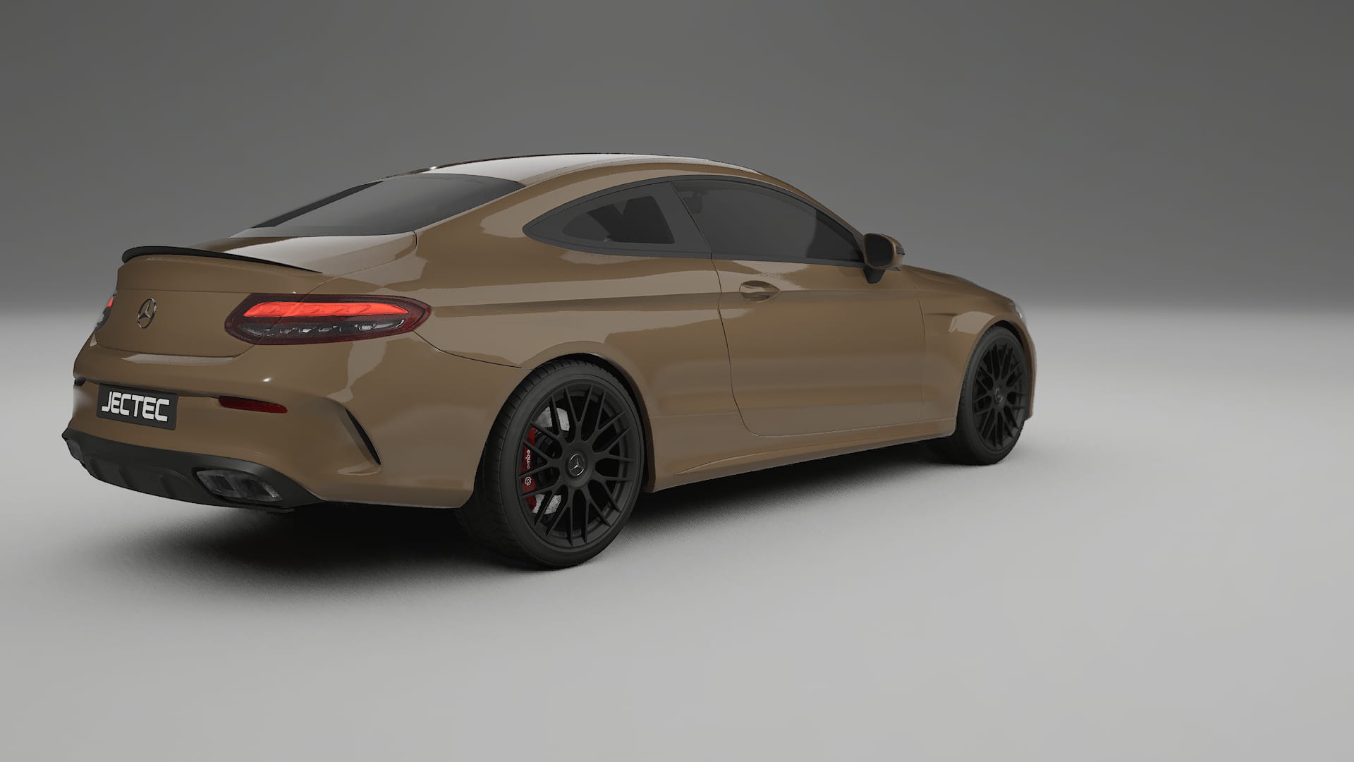 Mercedes C63 AMG W205 Coupe TPU Paint Protection Film | SAHARA Color Change PPF Full Pre-Cut Kit