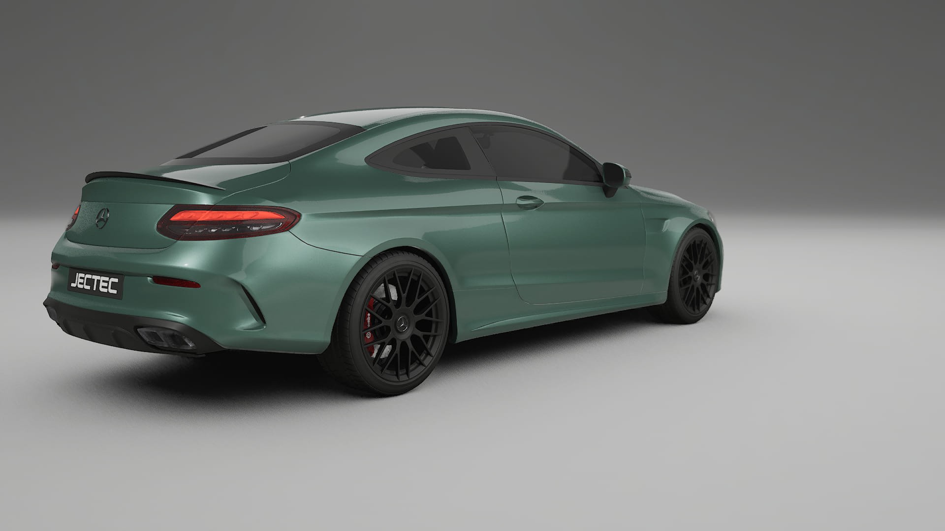 Mercedes C63 AMG W205 Coupe TPU Paint Protection Film | EVERGREEN Color Change PPF Full Pre-Cut Kit