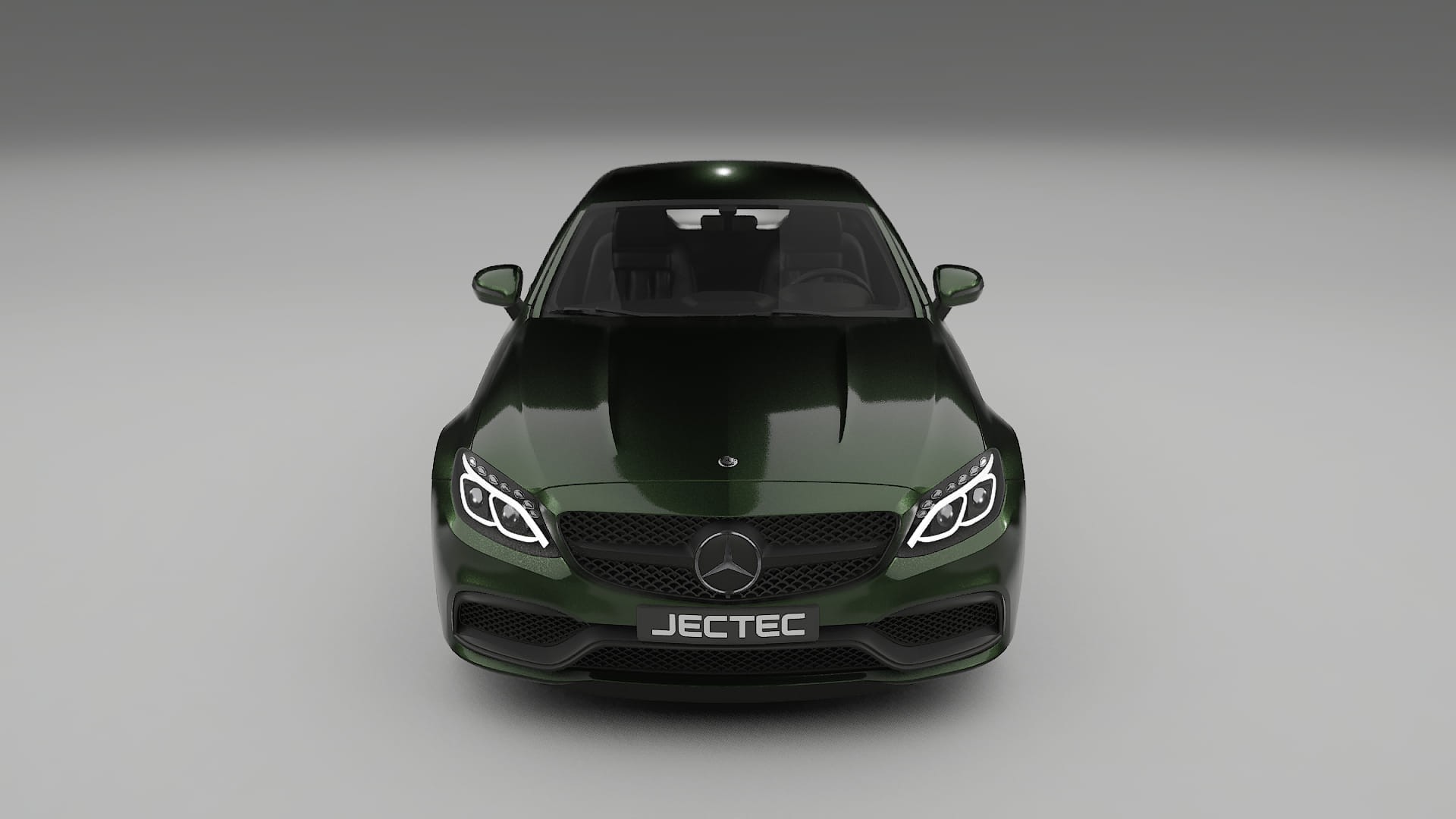 Mercedes C63 AMG W205 Coupe TPU Paint Protection Film | LAGOON Color Change PPF Full Pre-Cut Kit