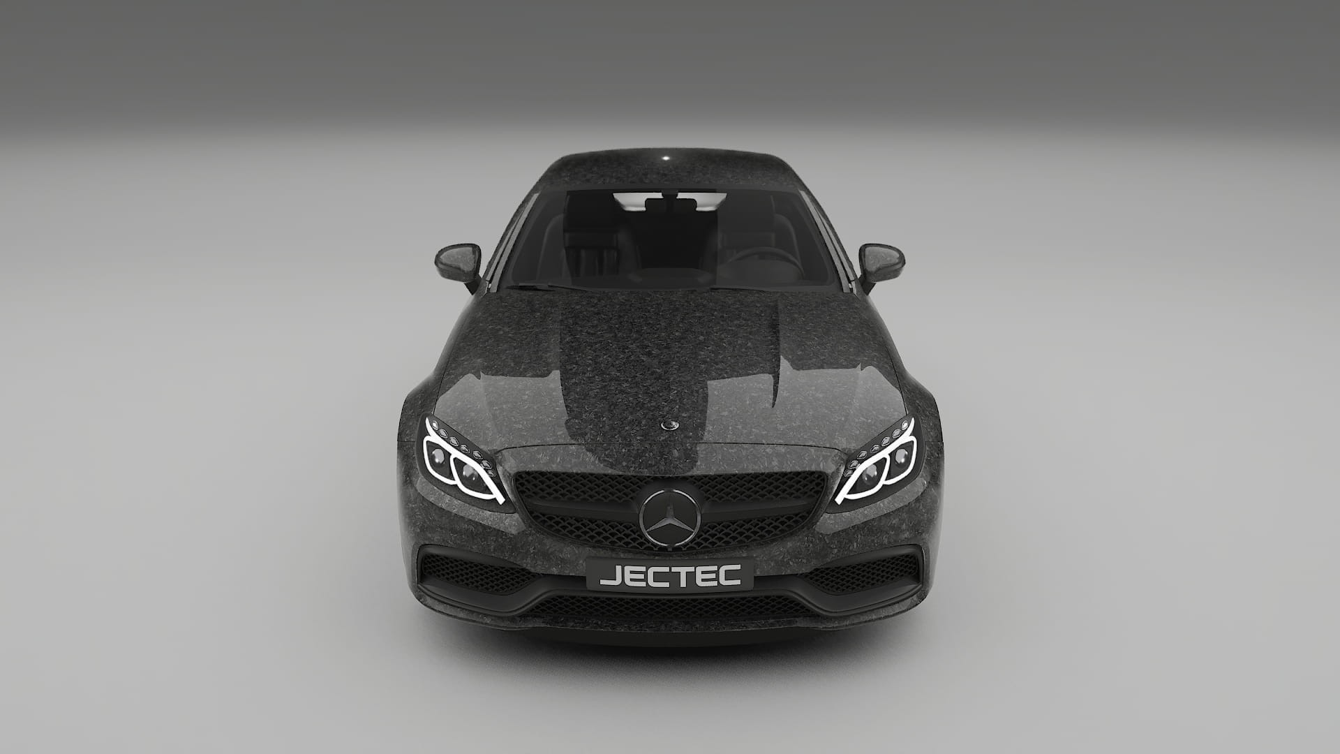 Mercedes C63 AMG W205 Coupe TPU Paint Protection Film | FORGED S Color Change PPF Full Pre-Cut Kit