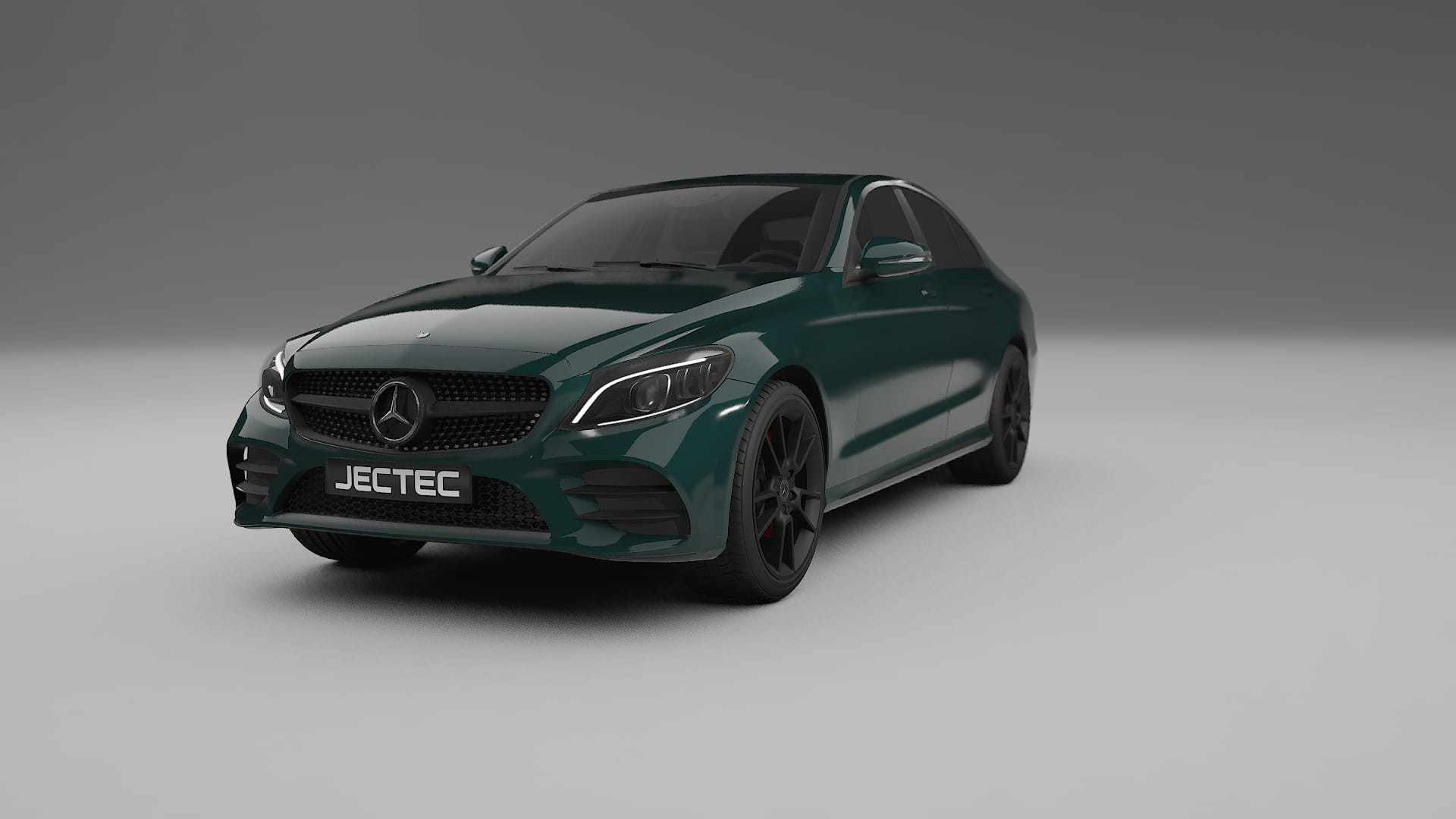 Mercedes C-Class W205 AMG sedan TPU Paint Protection Film | INFERNO Color Change PPF Full Pre-Cut Kit