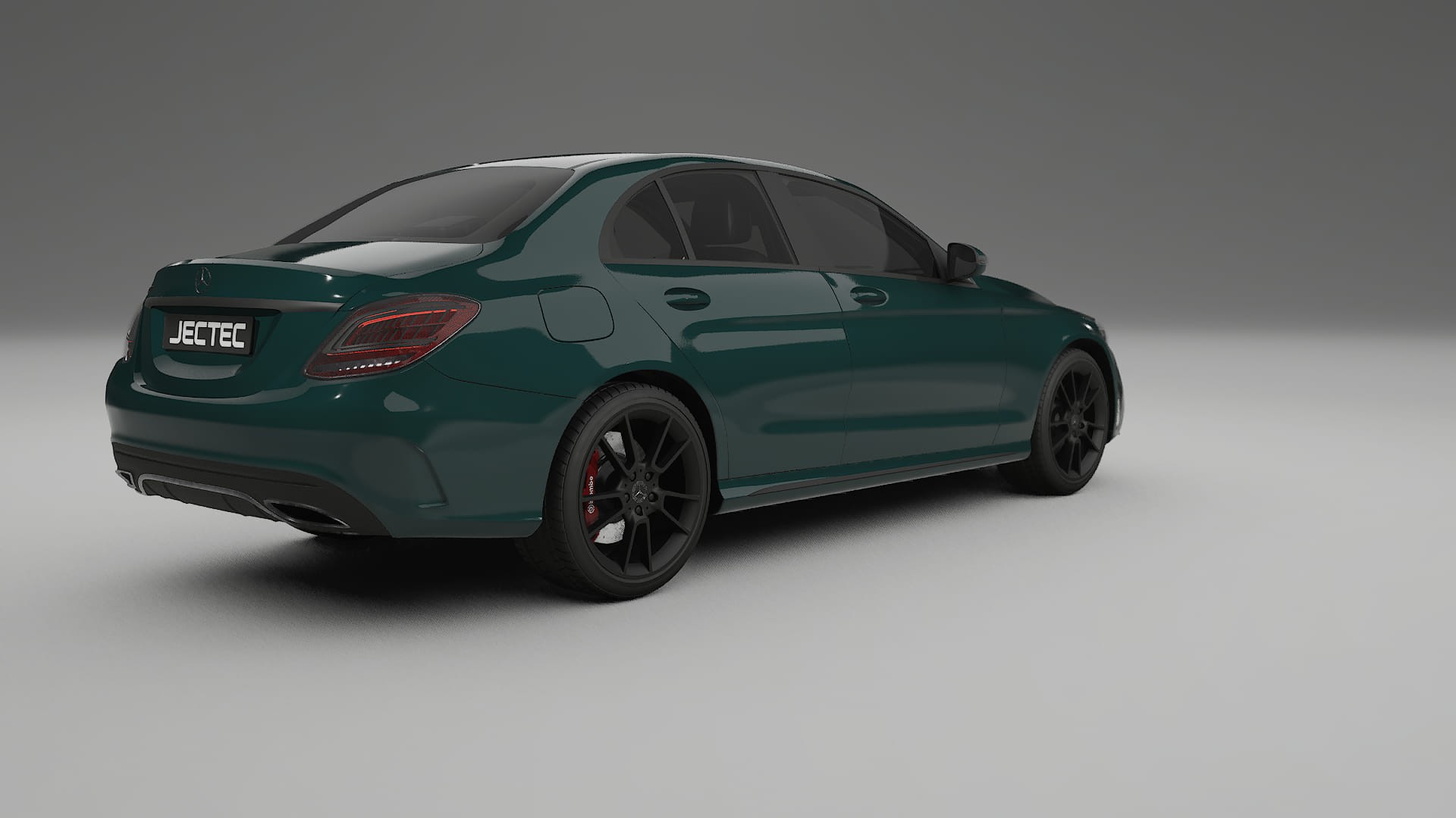 Mercedes C-Class W205 AMG sedan TPU Paint Protection Film | INFERNO Color Change PPF Full Pre-Cut Kit