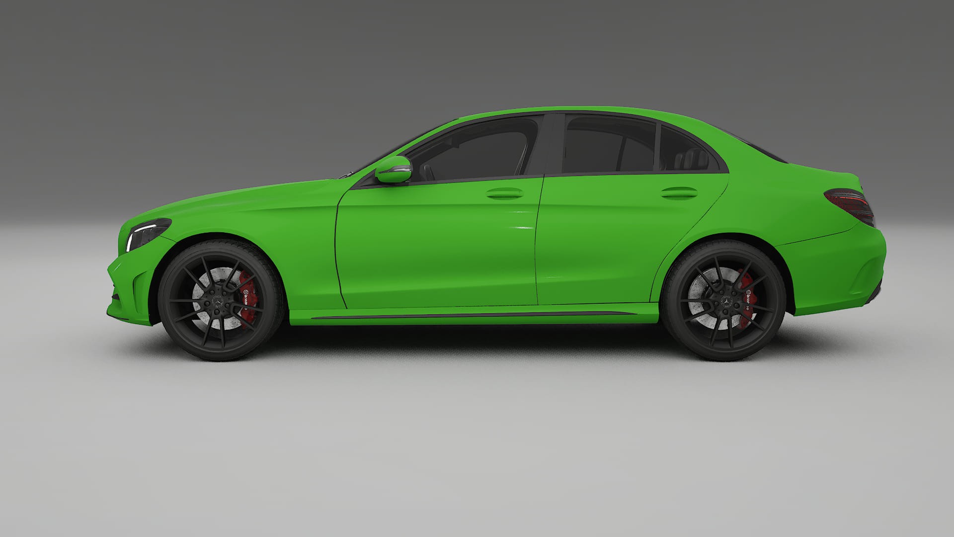 Mercedes C-Class W205 AMG sedan TPU Paint Protection Film | VENOM Color Change PPF Full Pre-Cut Kit