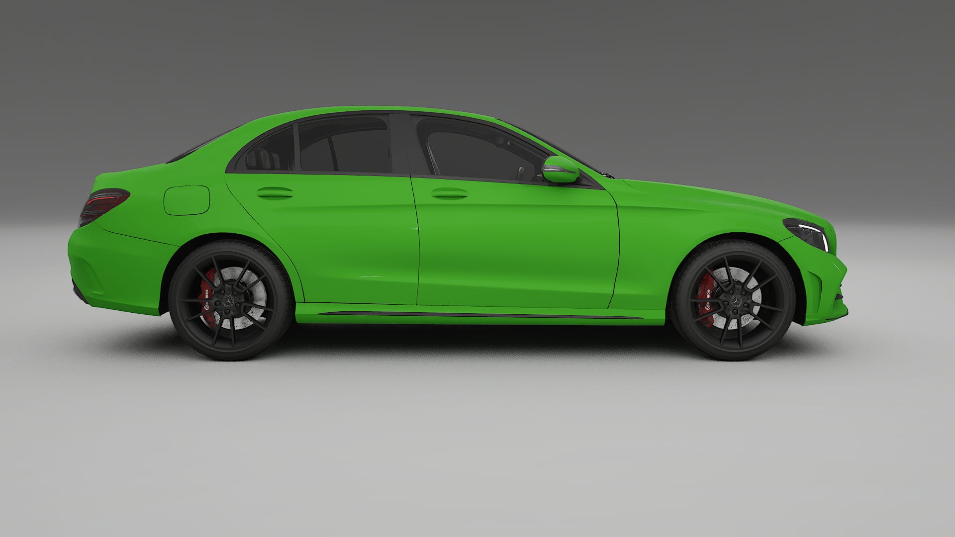 Mercedes C-Class W205 AMG sedan TPU Paint Protection Film | VENOM Color Change PPF Full Pre-Cut Kit