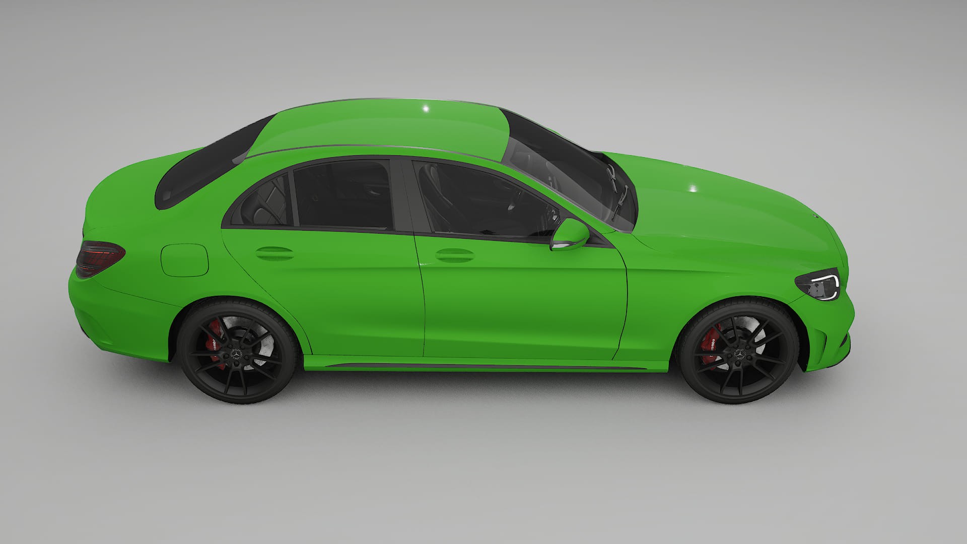 Mercedes C-Class W205 AMG sedan TPU Paint Protection Film | VENOM Color Change PPF Full Pre-Cut Kit