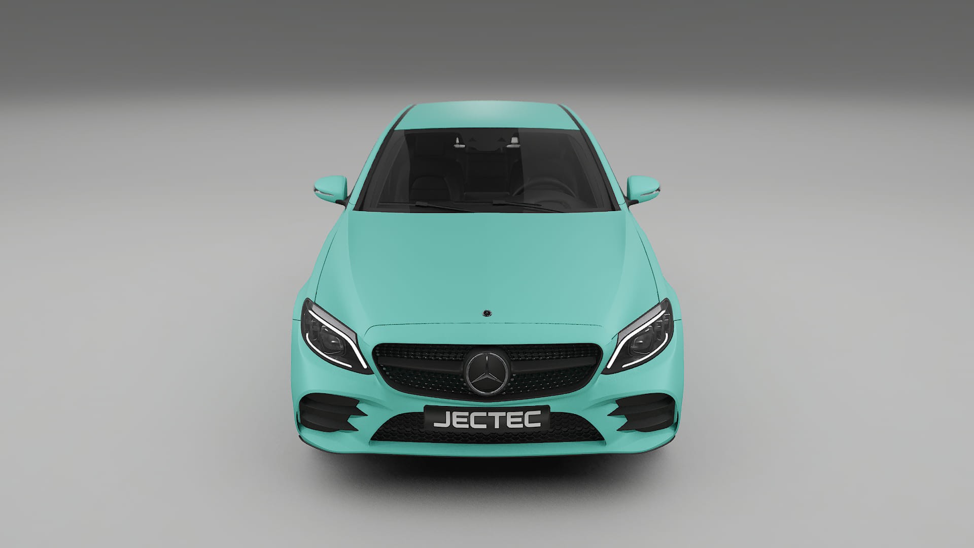 Mercedes C-Class W205 AMG sedan TPU Paint Protection Film | FROST Color Change PPF Full Pre-Cut Kit