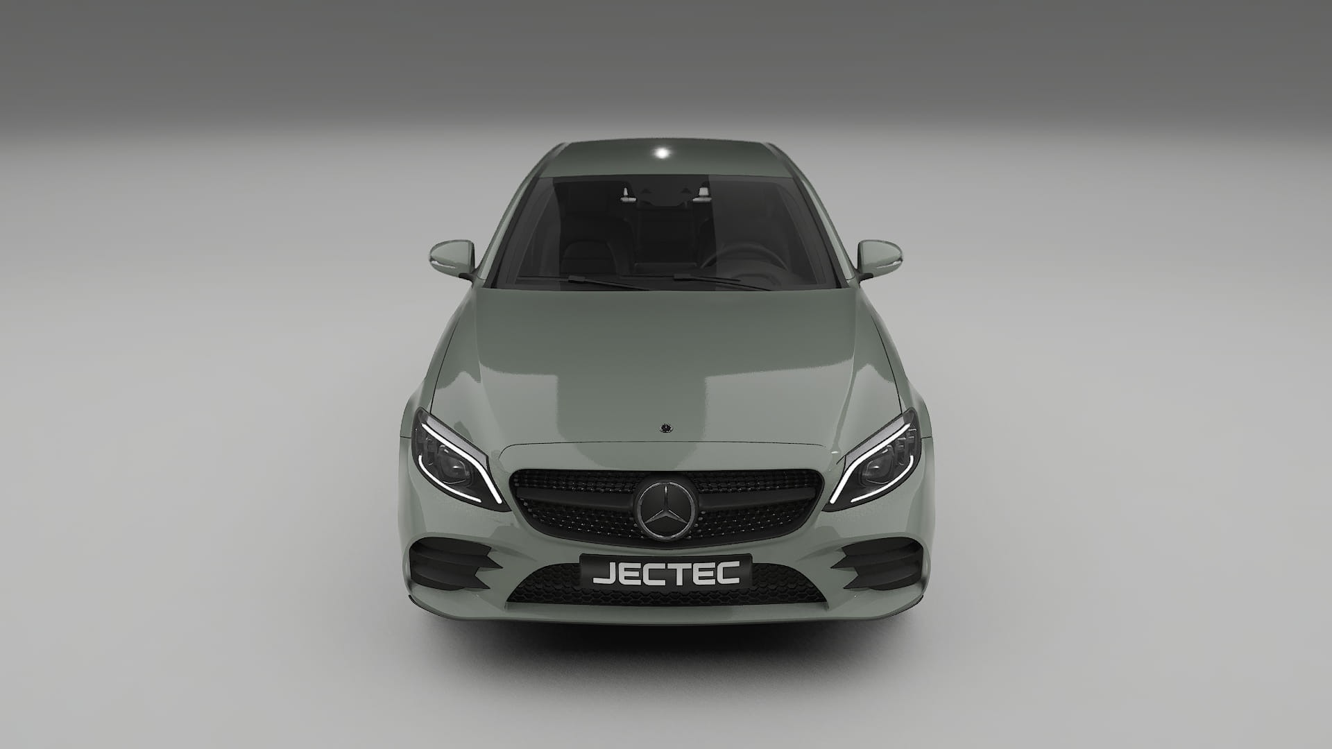 Mercedes C-Class W205 AMG sedan TPU Paint Protection Film | SLATE Color Change PPF Full Pre-Cut Kit