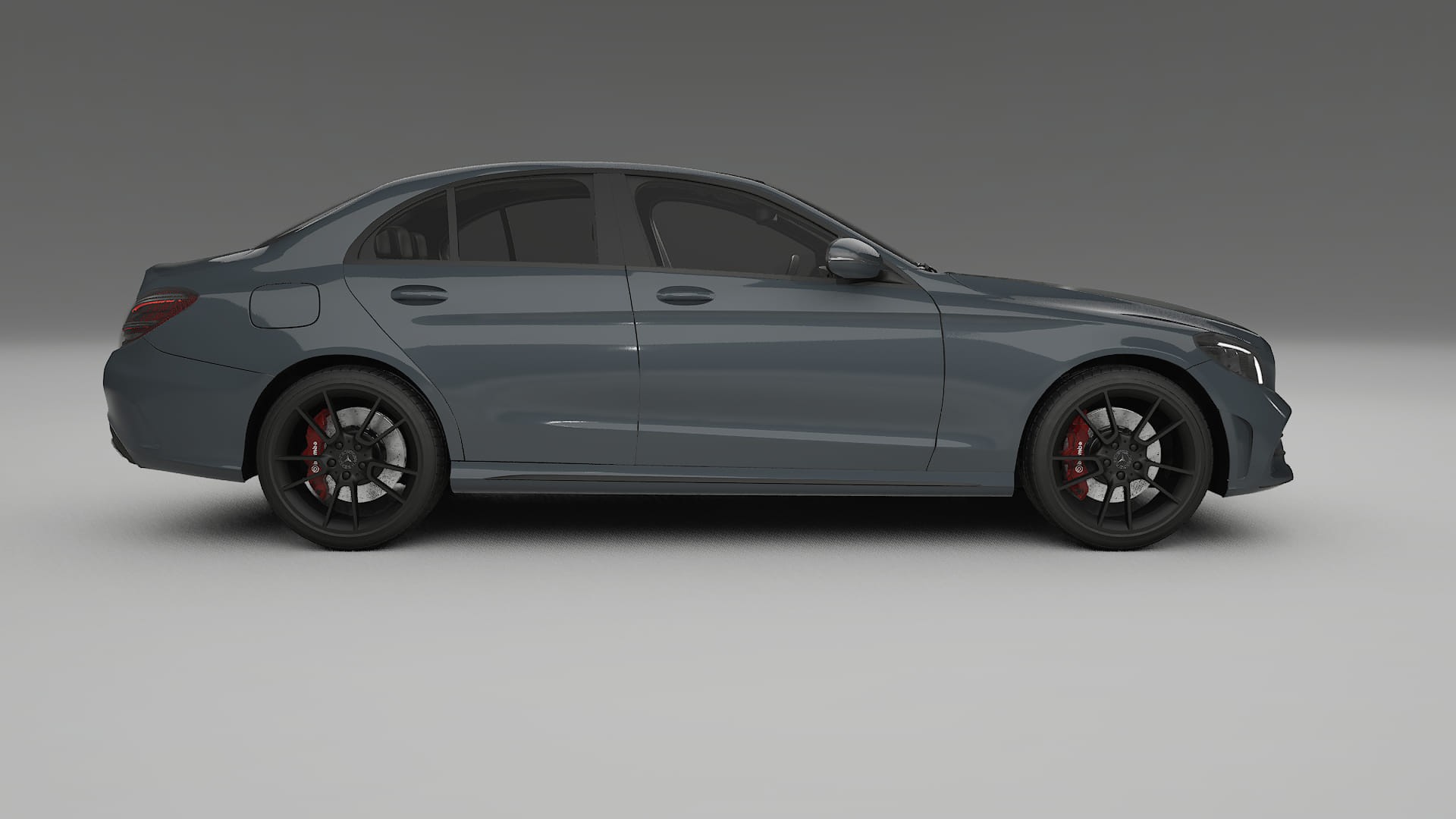 Mercedes C-Class W205 AMG sedan TPU Paint Protection Film | GRANITE Color Change PPF Full Pre-Cut Kit