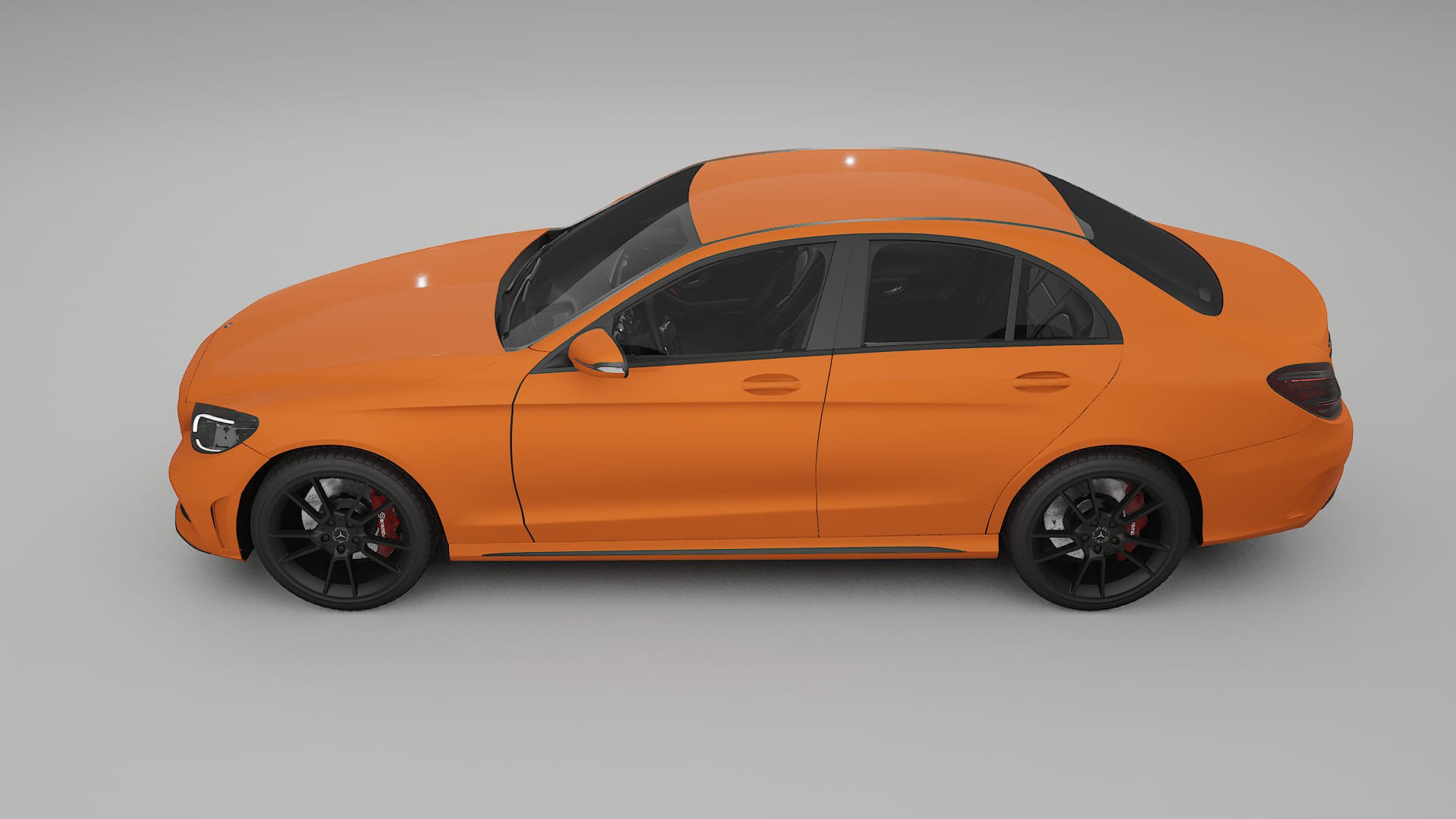 Mercedes C-Class W205 AMG sedan TPU Paint Protection Film | ROCKET Color Change PPF Full Pre-Cut Kit