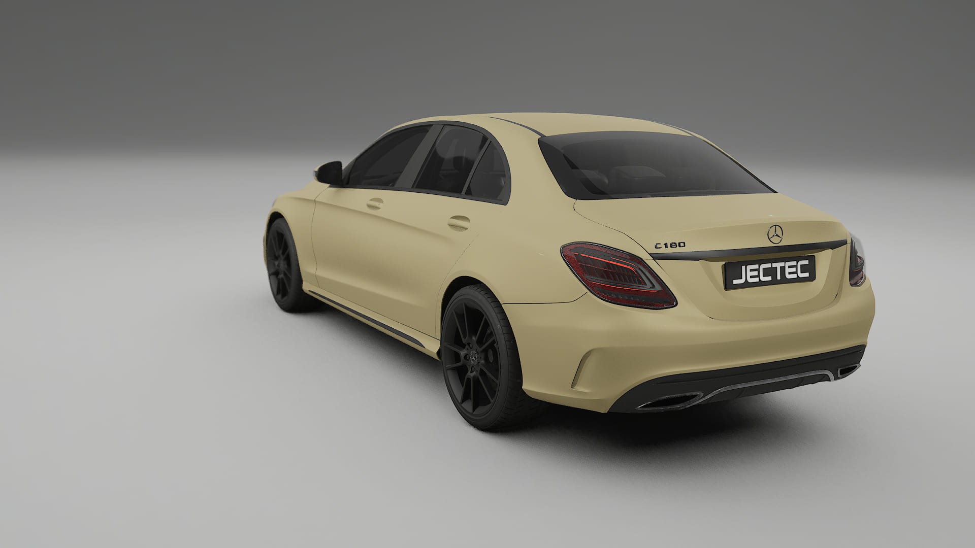 Mercedes C-Class W205 AMG sedan TPU Paint Protection Film | SAND Color Change PPF Full Pre-Cut Kit