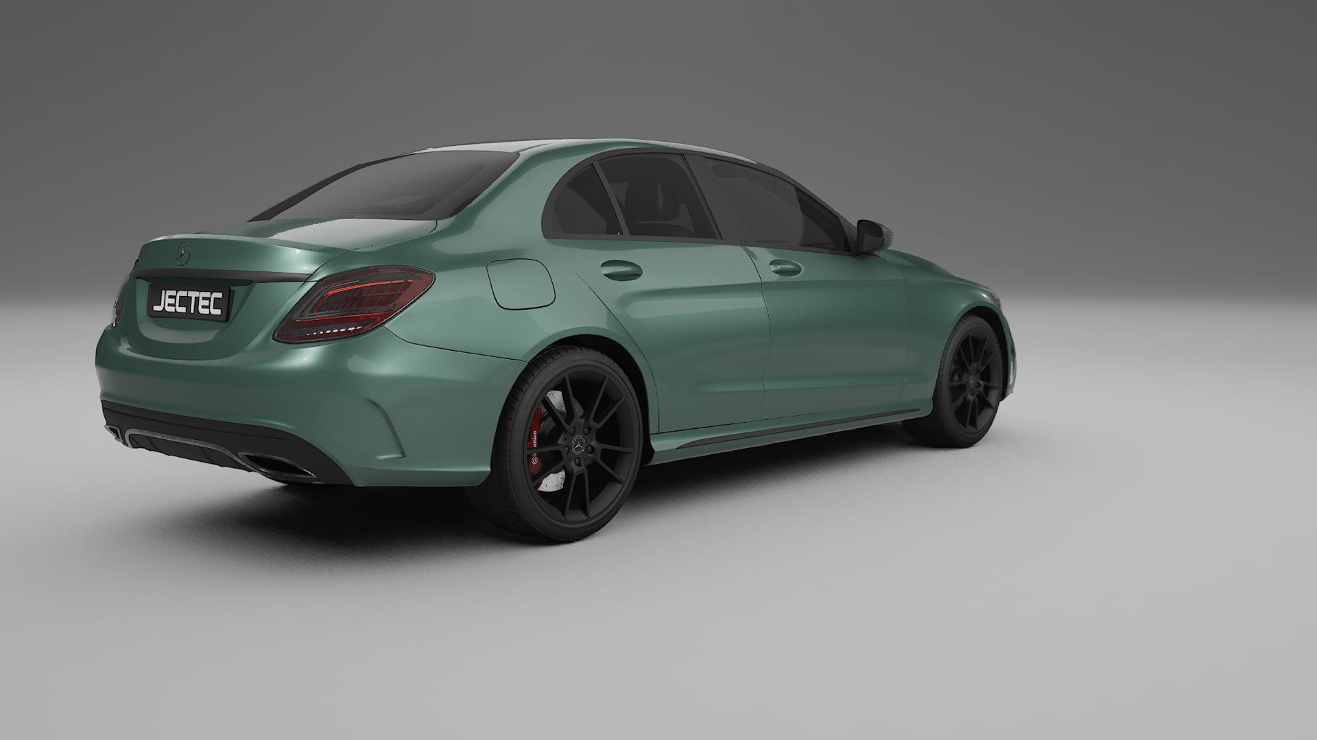 Mercedes C-Class W205 AMG sedan TPU Paint Protection Film | EVERGREEN Color Change PPF Full Pre-Cut Kit