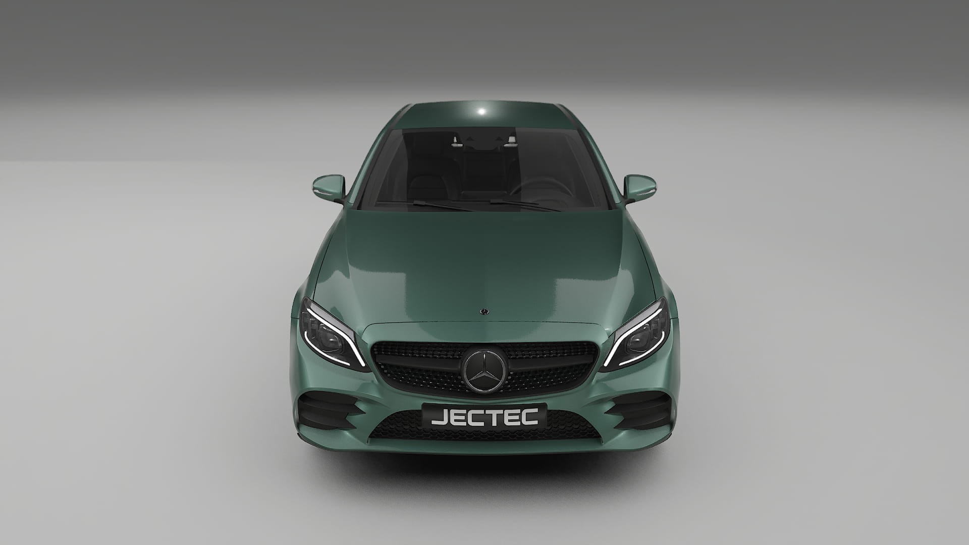 Mercedes C-Class W205 AMG sedan TPU Paint Protection Film | EVERGREEN Color Change PPF Full Pre-Cut Kit