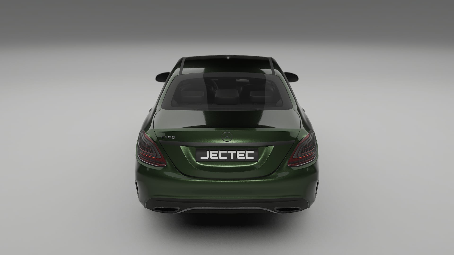 Mercedes C-Class W205 AMG sedan TPU Paint Protection Film | LAGOON Color Change PPF Full Pre-Cut Kit