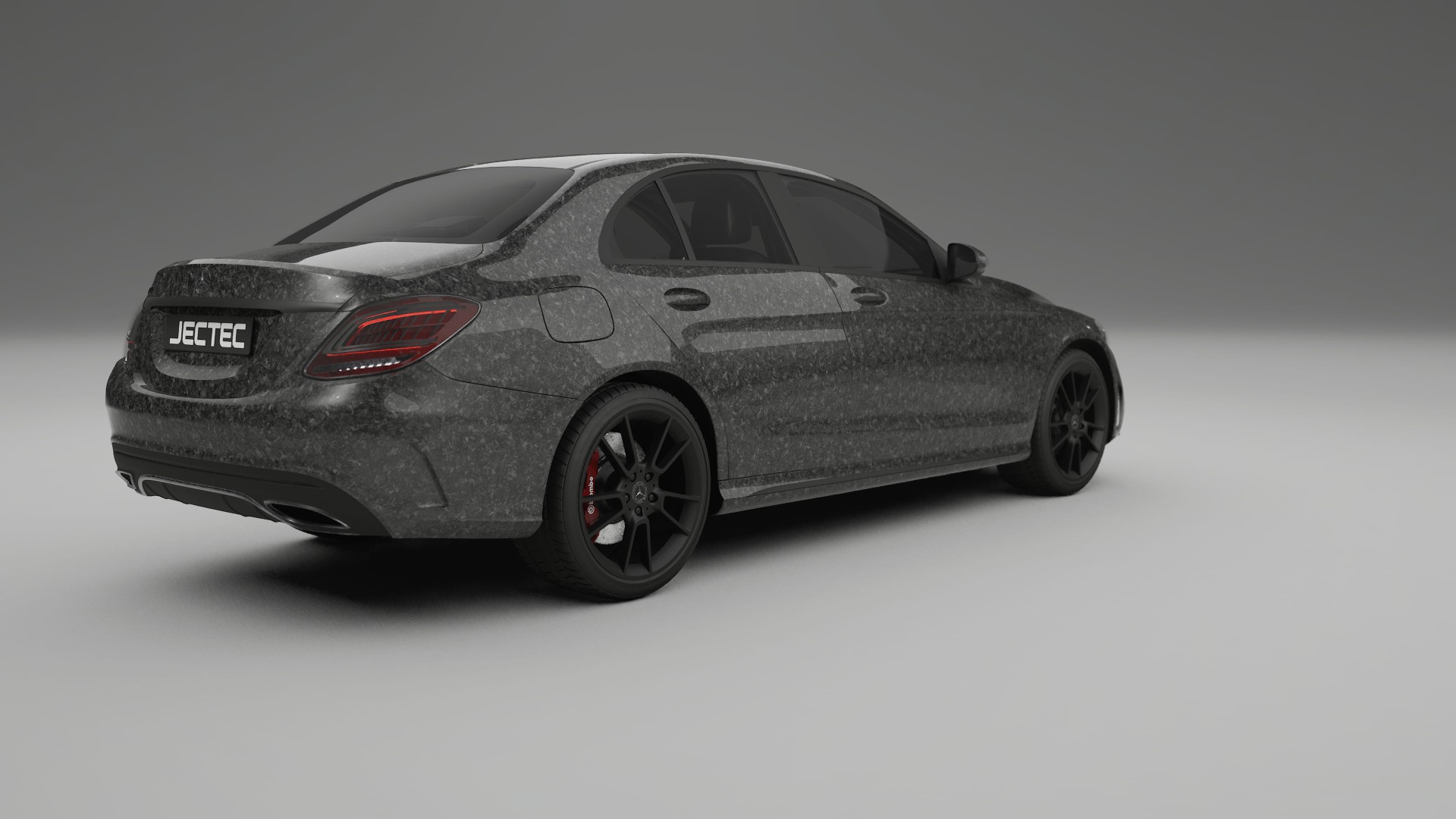 Mercedes C-Class W205 AMG sedan TPU Paint Protection Film | FORGED S Color Change PPF Full Pre-Cut Kit