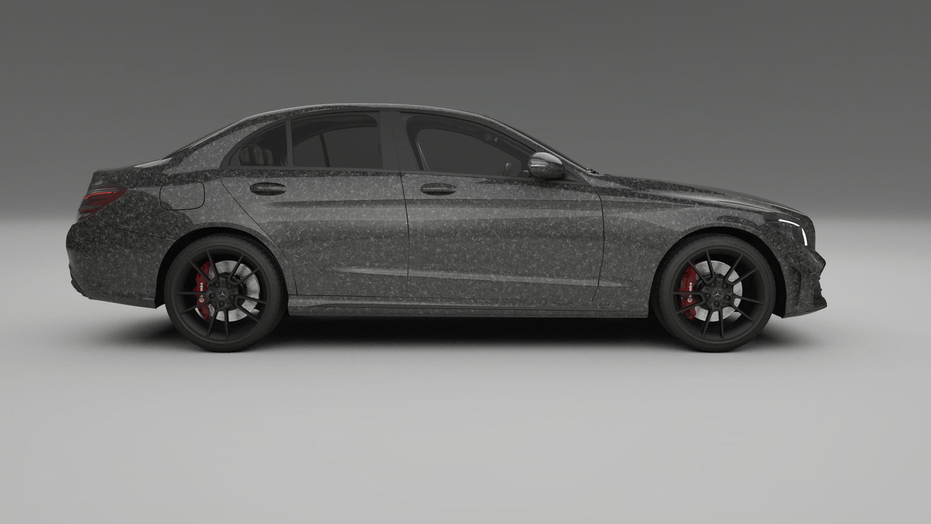 Mercedes C-Class W205 AMG sedan TPU Paint Protection Film | FORGED S Color Change PPF Full Pre-Cut Kit