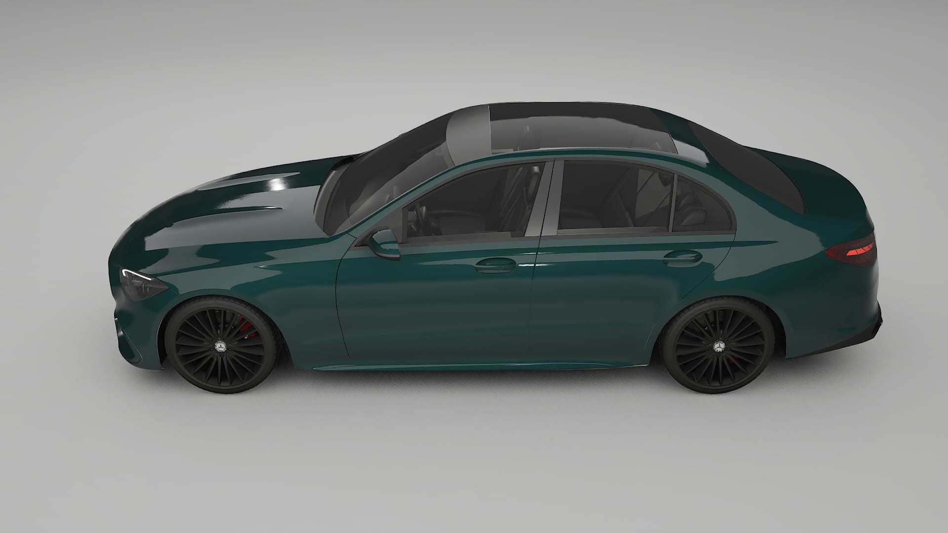 Mercedes C-Class W206 TPU Paint Protection Film | INFERNO Color Change PPF Full Pre-Cut Kit