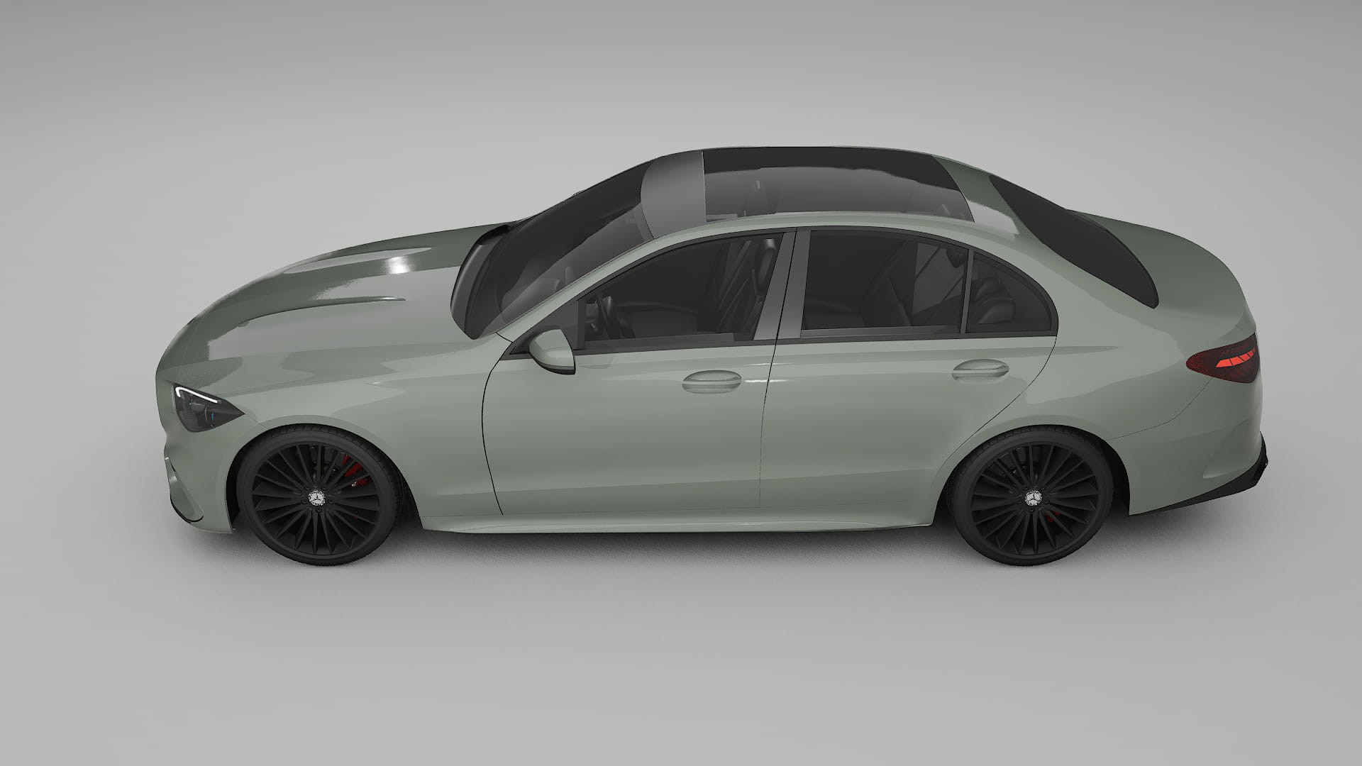Mercedes C-Class W206 TPU Paint Protection Film | SLATE Color Change PPF Full Pre-Cut Kit