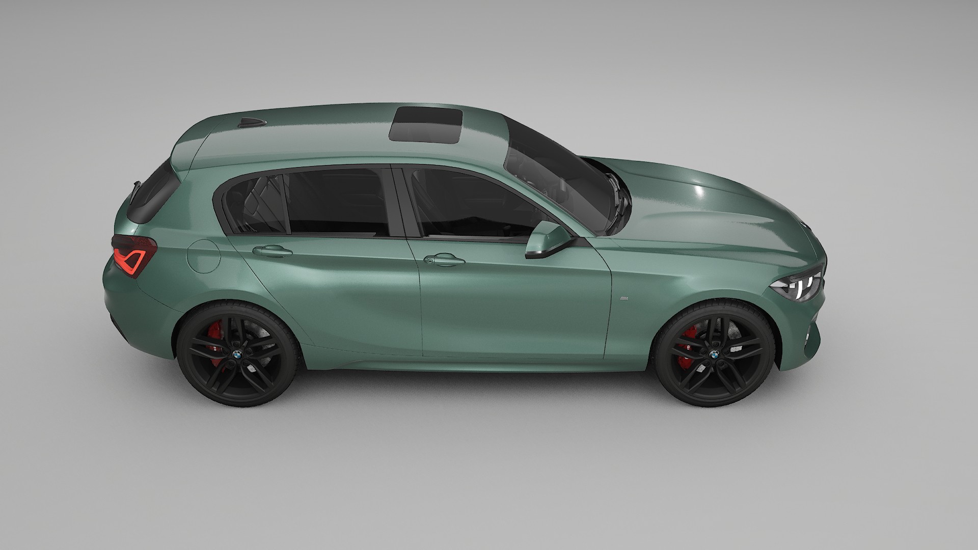 BMW 1 F20 facelift LCI TPU Paint Protection Film | EVERGREEN Color Change PPF Full Pre-Cut Kit