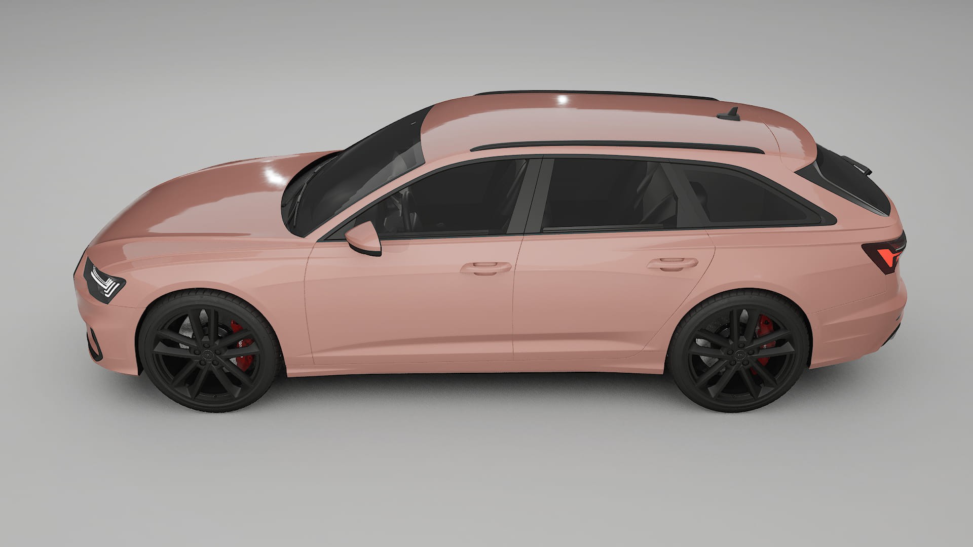 Audi S6 Avant prefacelift pre-LCI C8 TPU Paint Protection Film | BLUSH Color Change PPF Full Pre-Cut Kit